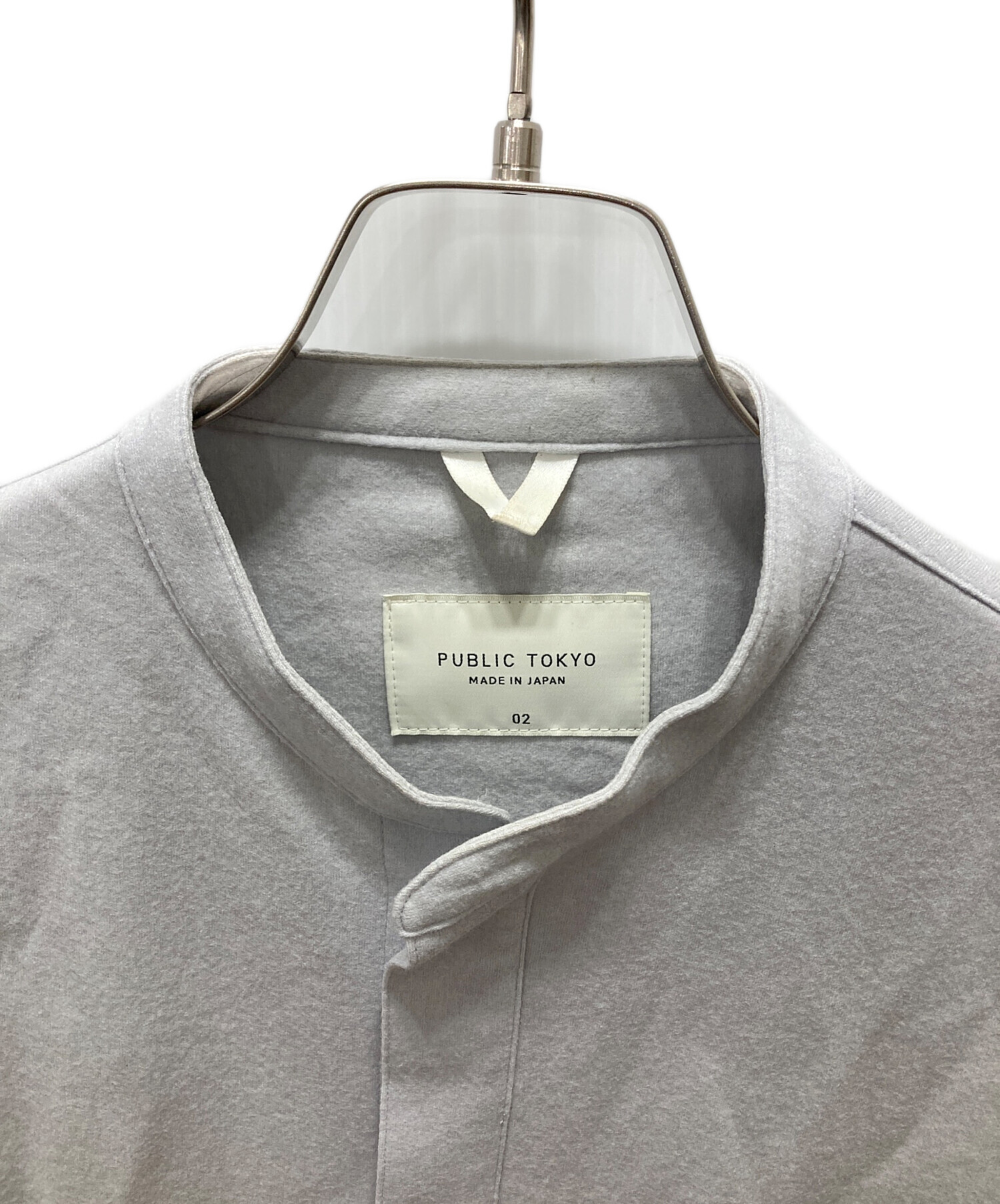 中古・古着通販】PUBLIC TOKYO (パブリックトウキョウ) ロング丈シャツ