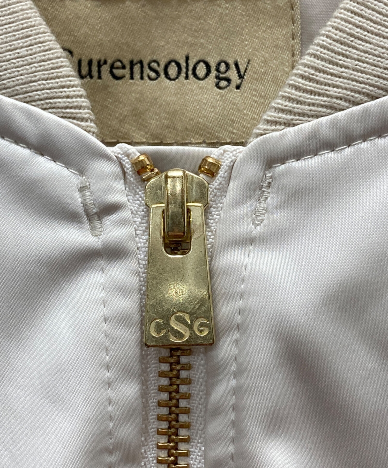 中古・古着通販】Curensology (カレンソロジー) レザーライクサテン