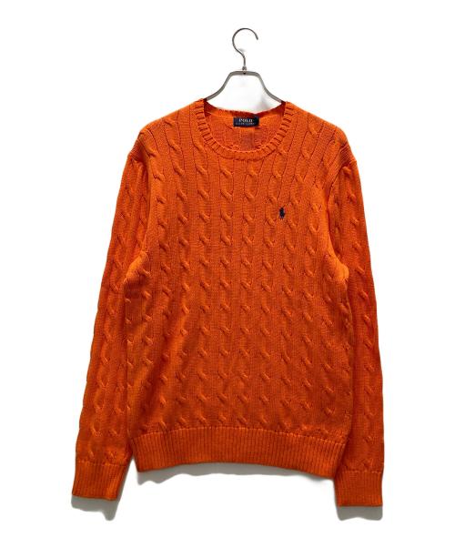 ポロラルフローレン　ケーブルセーター　赤　オレンジ　生成　青　グレー　まとめ売り 中古・古着通販】POLO RALPH LAUREN (ポロ・ラルフローレン) ケーブル