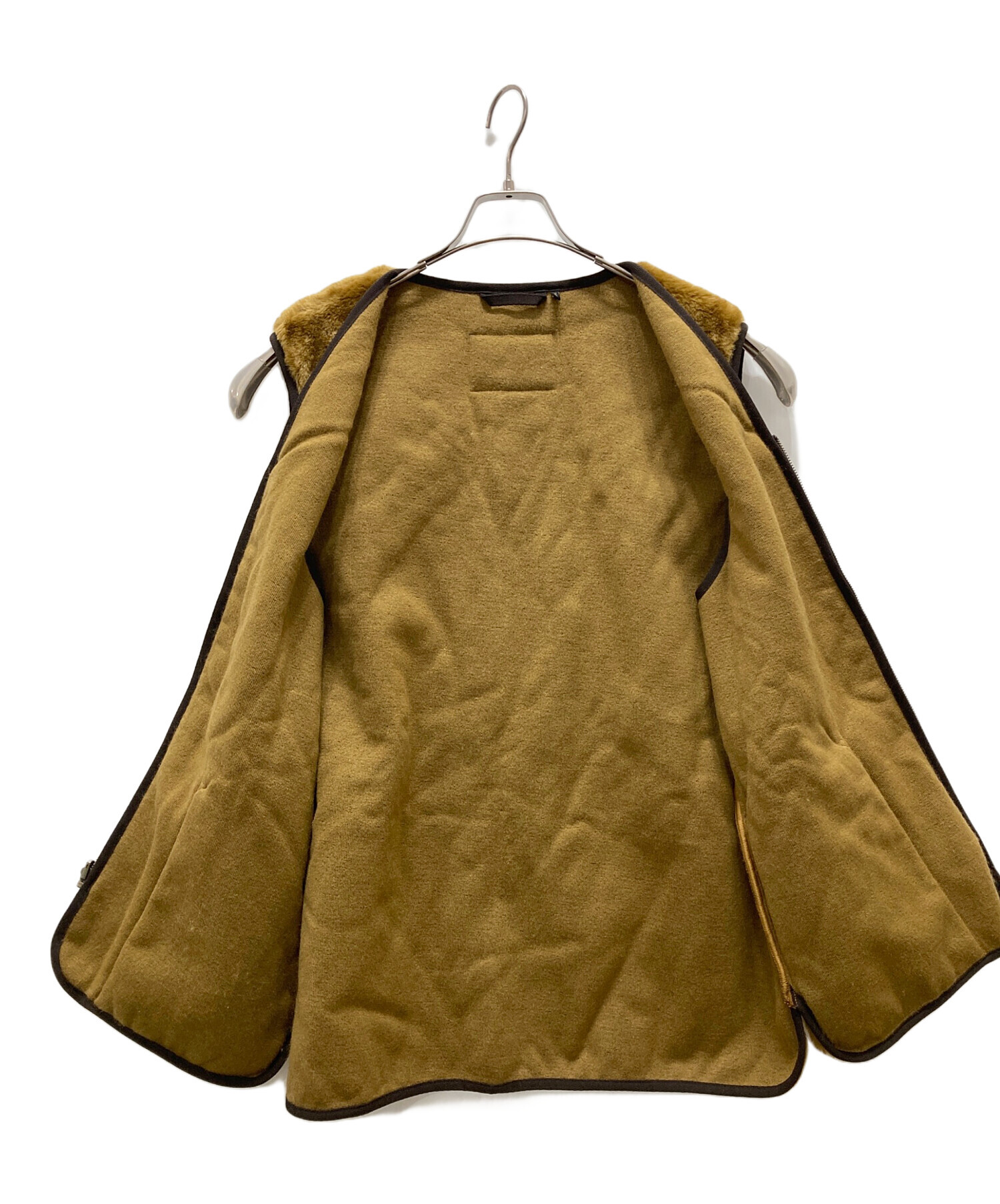 Barbour バブアー ライナー ベスト 42 メンズ兼用　ユニセックス 中古・古着通販】Barbour (バブアー) フロントジップファーライナー