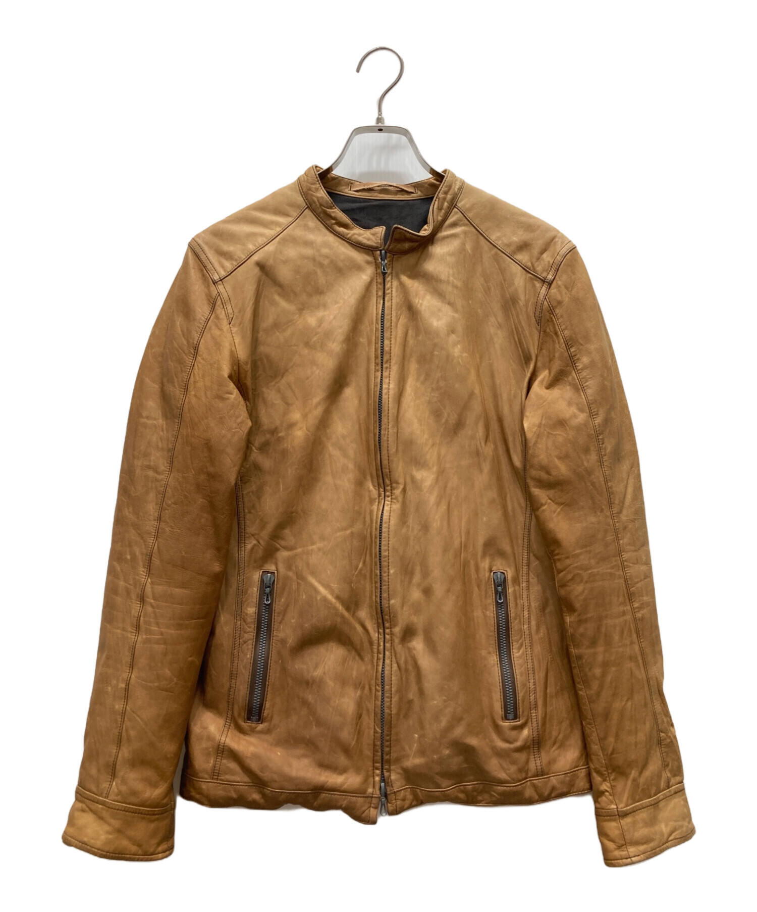 中古・古着通販】ripvanwinkle (リップヴァンウィンクル) レザー中綿