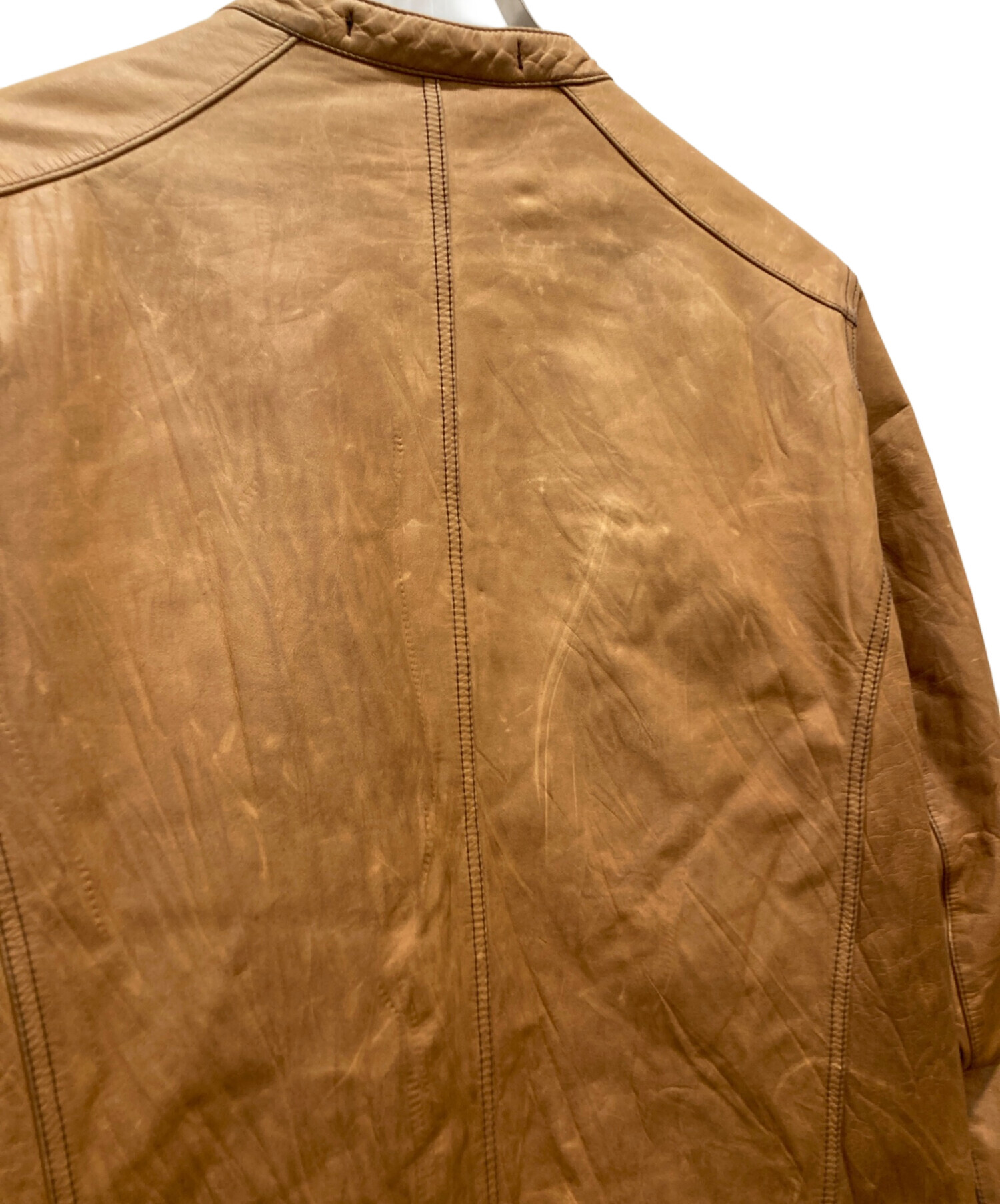 中古・古着通販】ripvanwinkle (リップヴァンウィンクル) レザー中綿