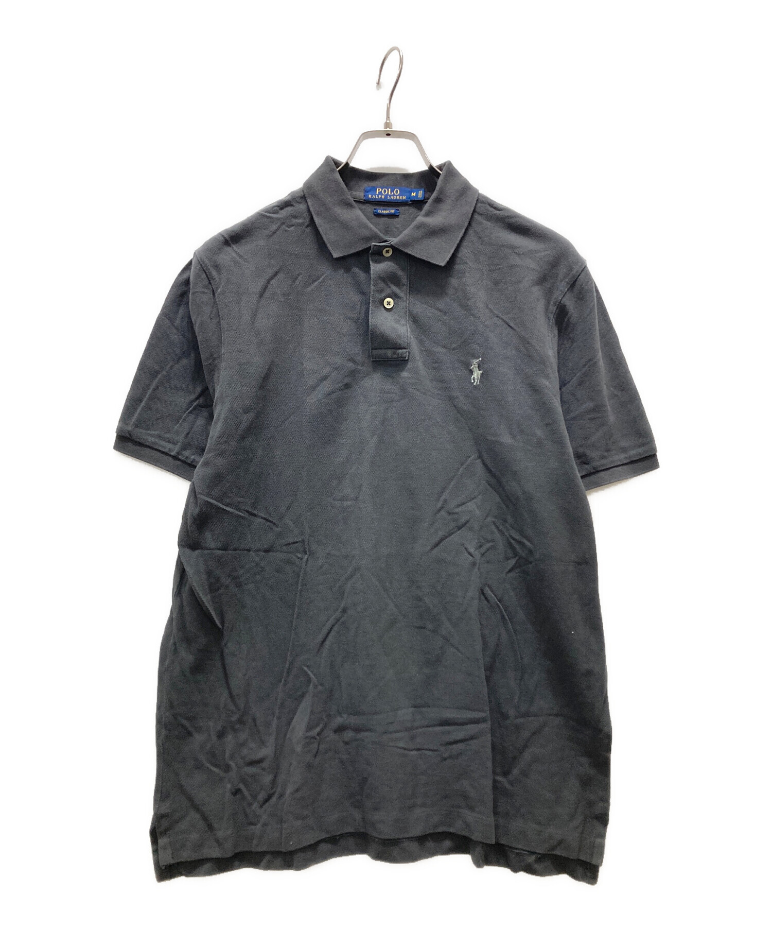Polo Ralph Lauren ダークグレー ポロシャツ 中古・古着通販】POLO RALPH LAUREN (ポロ・ラルフローレン