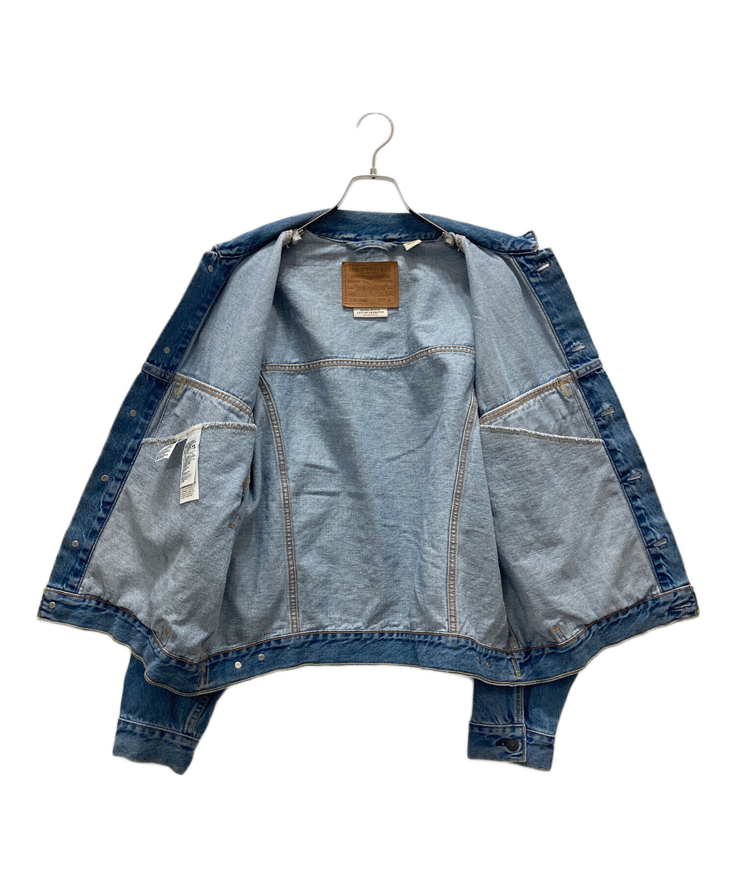 よ*ん様 LEVI'S PREMIUM STAY LOOSE TRUCKER J 中古・古着通販】LEVI'S PReMIUM (リーバイス プレミアム) デニム