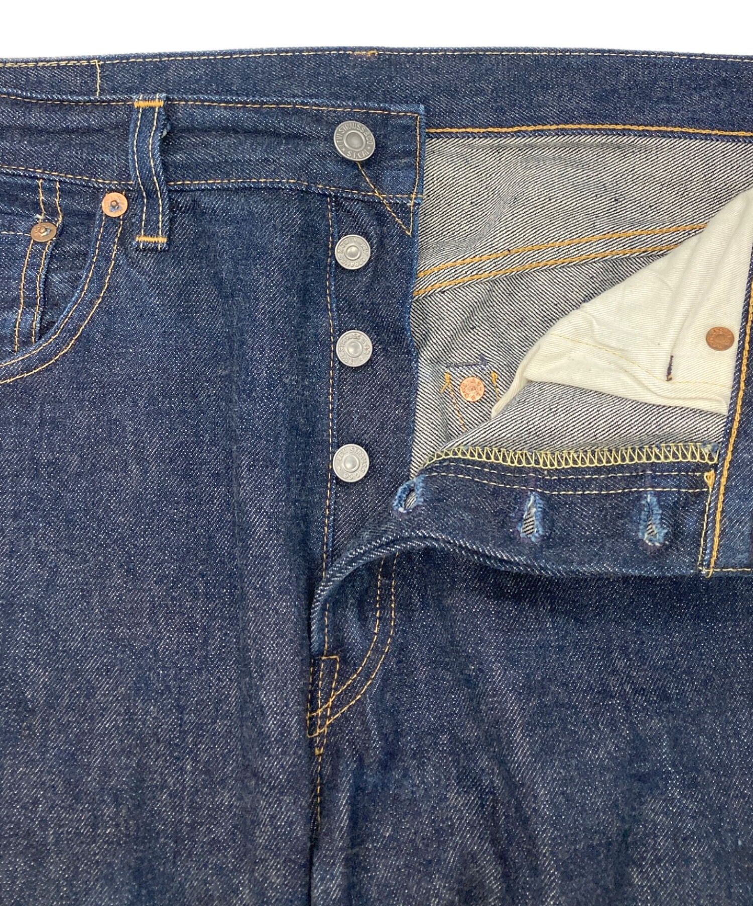 中古・古着通販】LEVI'S (リーバイス) 復刻501XXセルビッチデニム