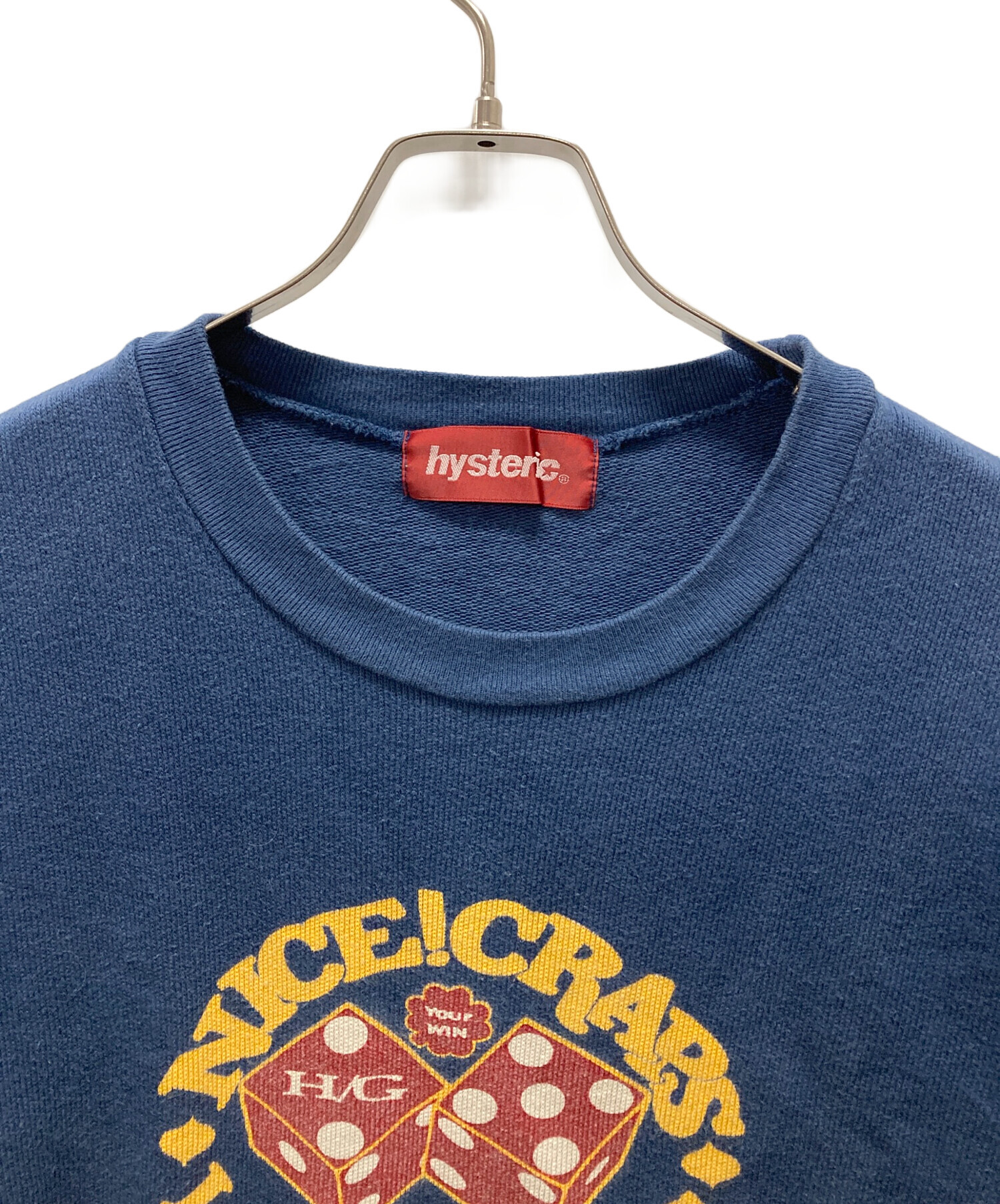 中古・古着通販】hysteric (ヒステリック) ダイスプリントスウェット 