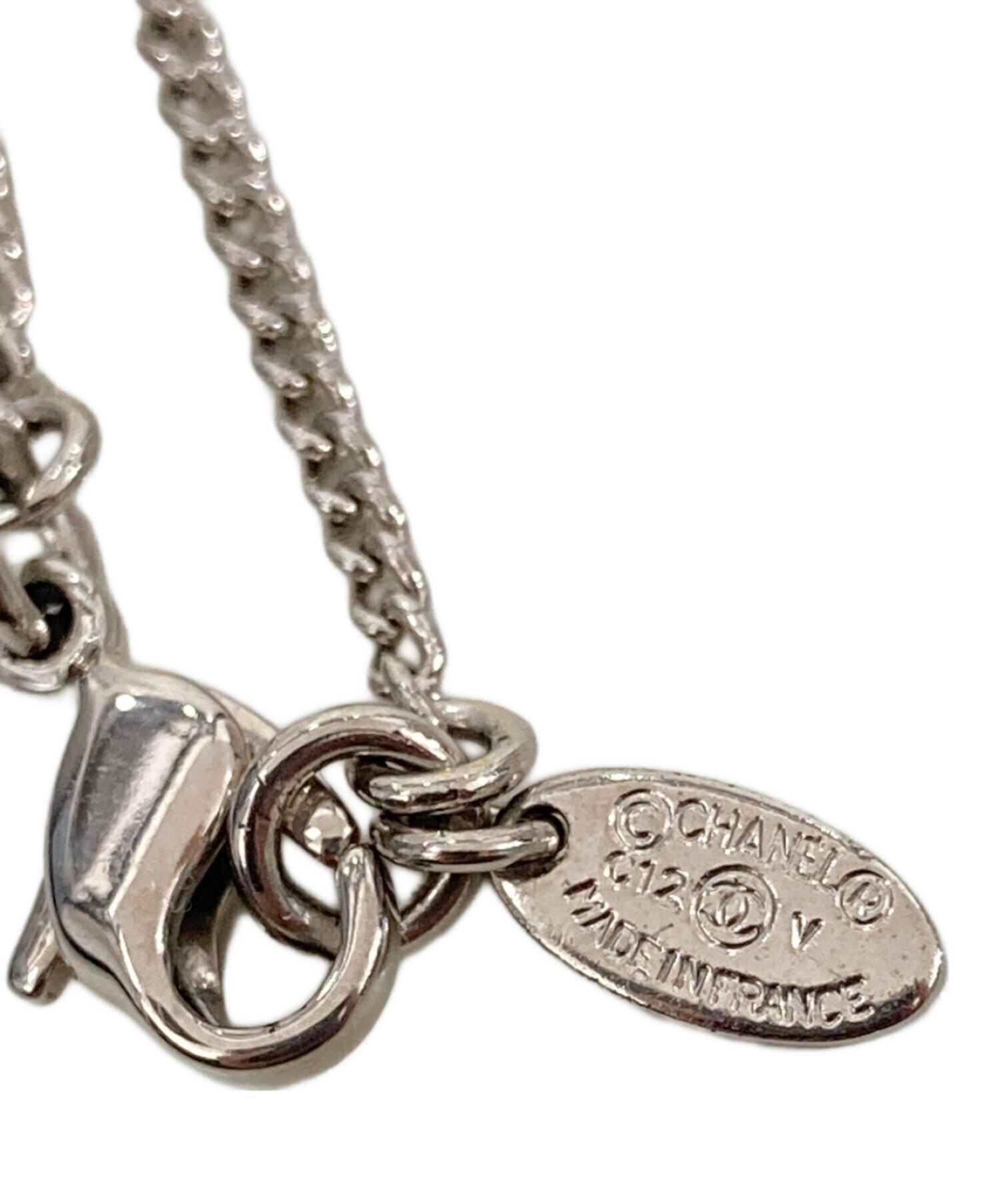 中古・古着通販】CHANEL (シャネル) ラインストーンココマーク