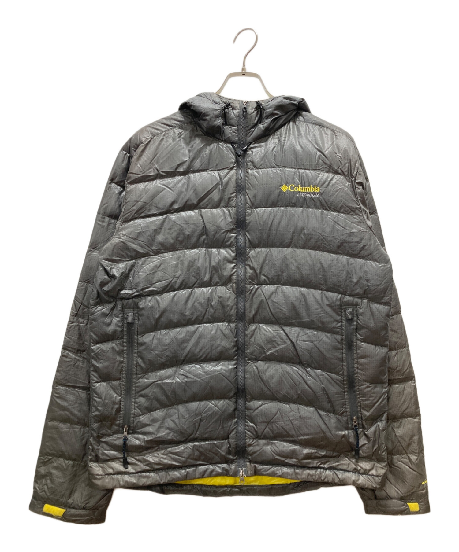 中古・古着通販】Columbia (コロンビア) ダウンジャケット グレー 