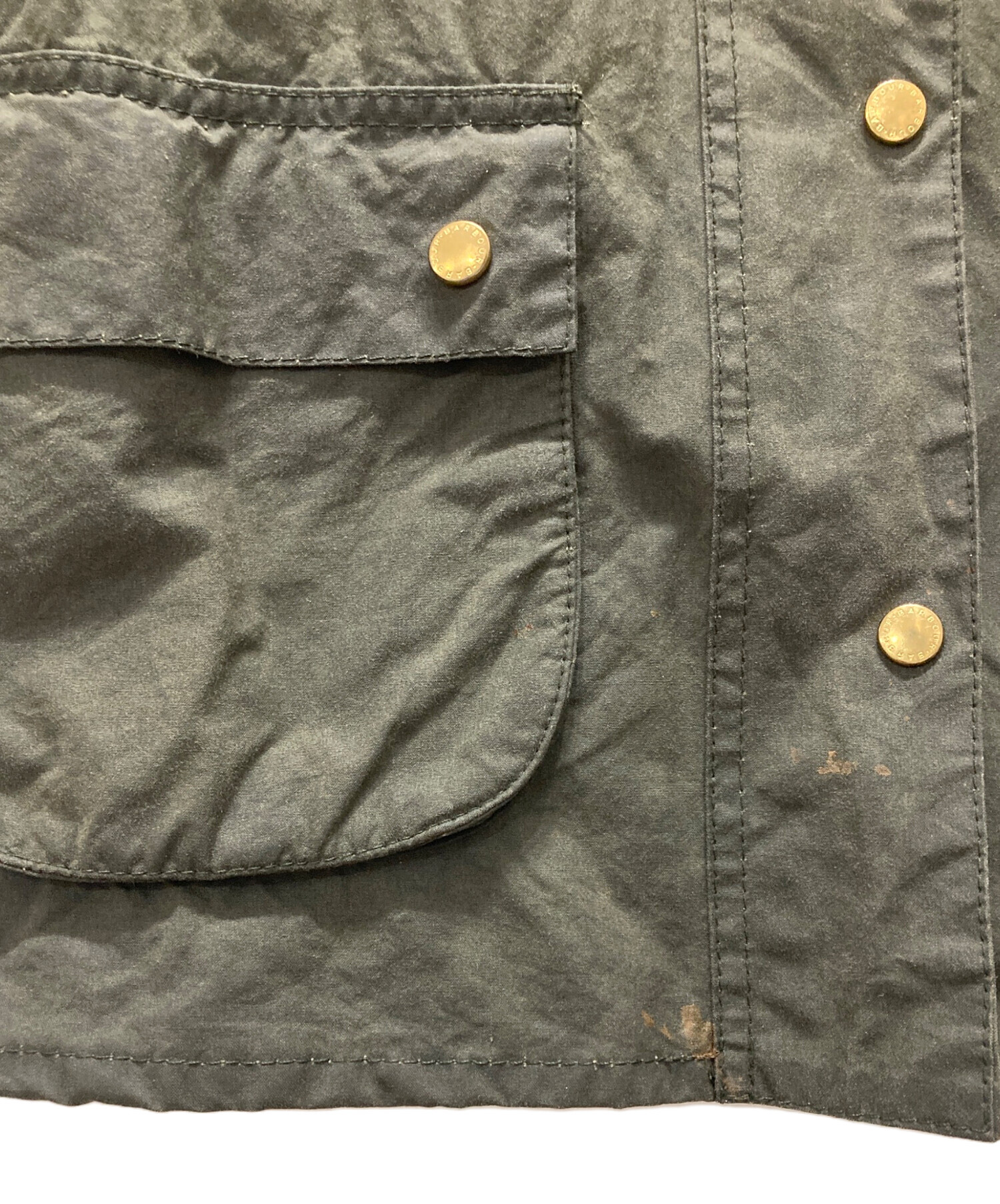 中古・古着通販】Barbour (バブアー) オイルジャケット カーキ サイズ