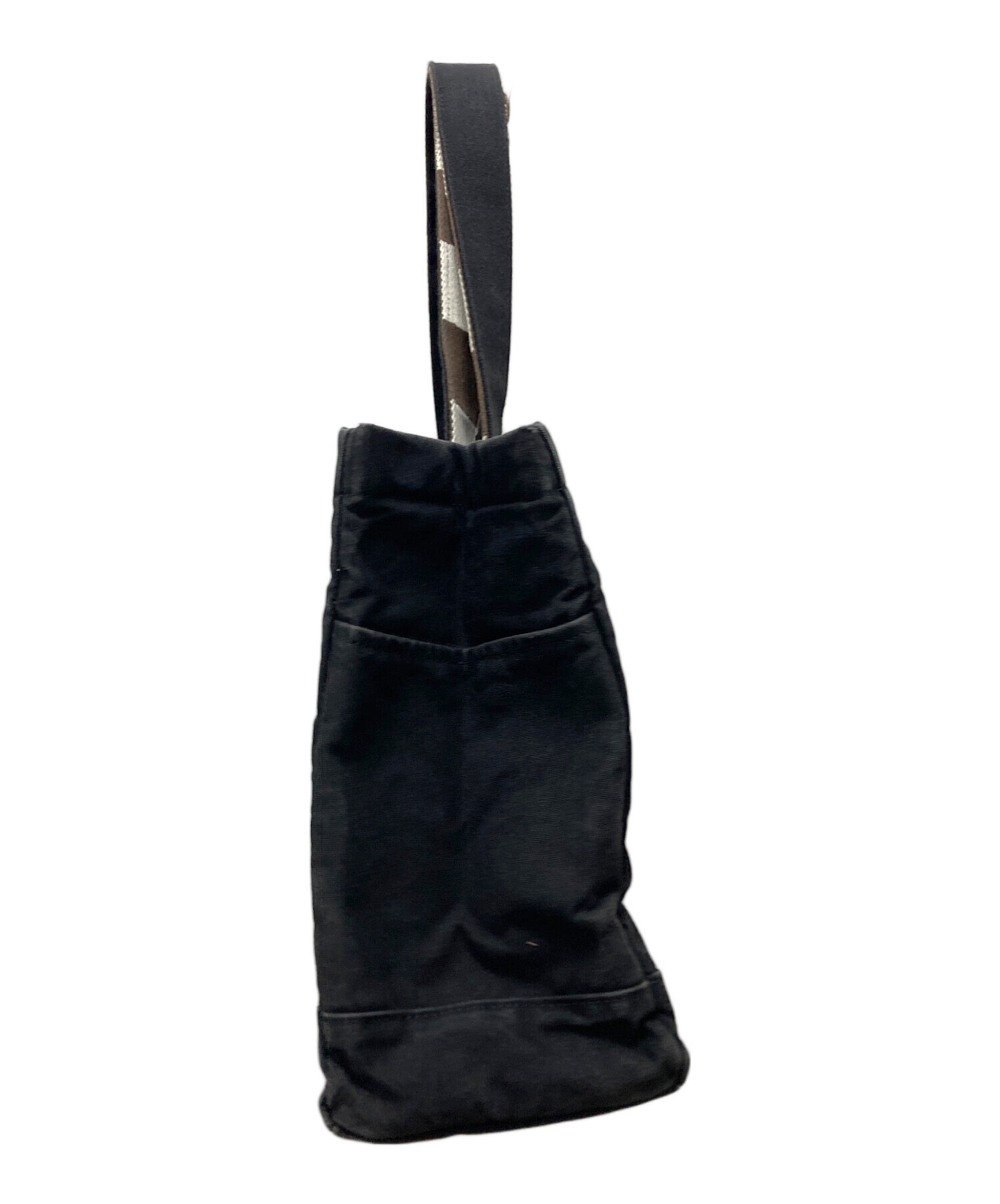 中古・古着通販】PORTER (ポーター) ペイント トートバッグ ブラック 