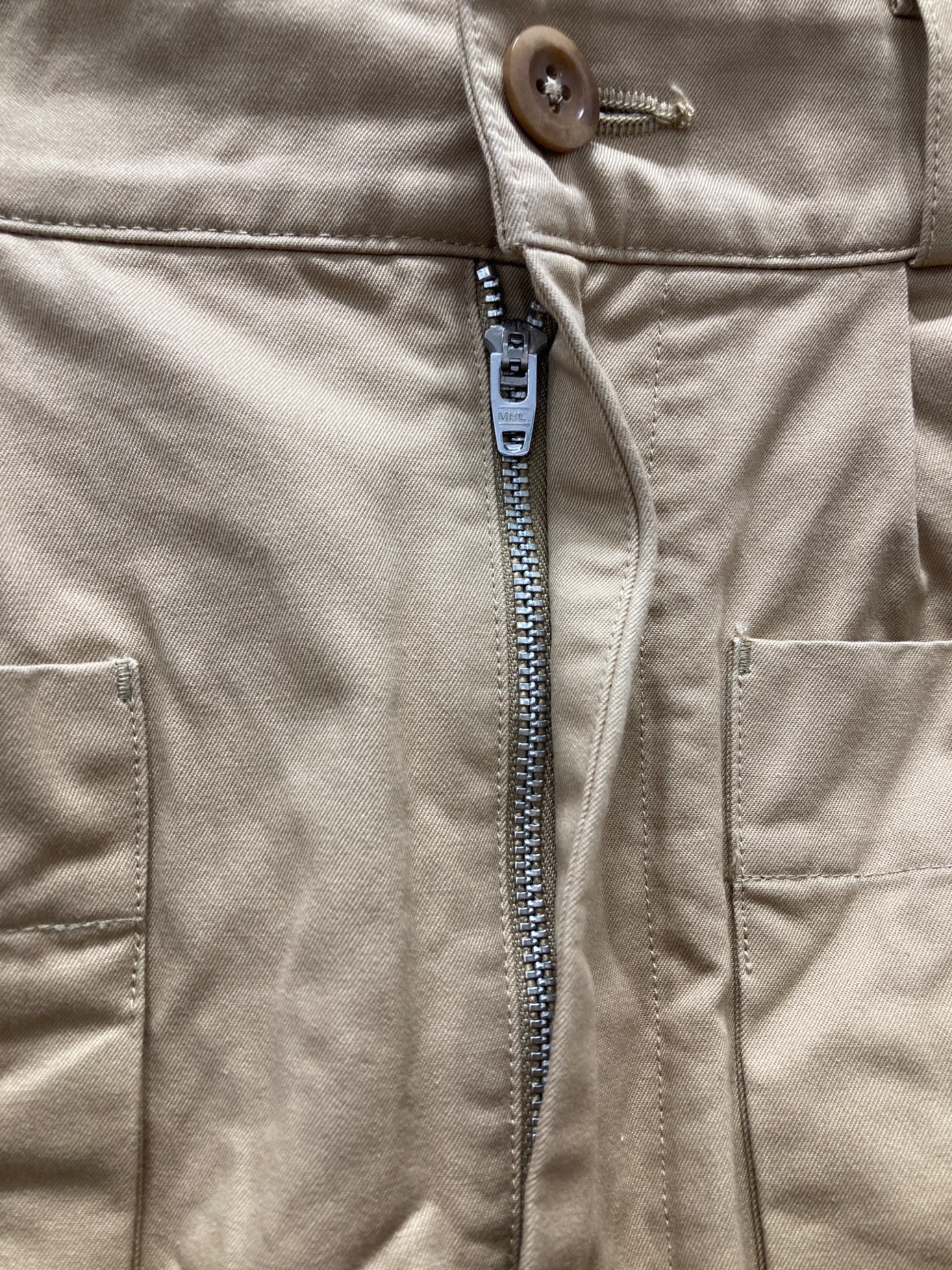 中古・古着通販】MHL (エムエイチエル) コットンスカート ベージュ