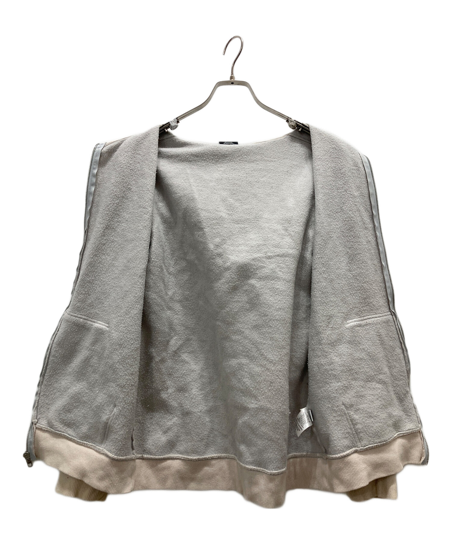 中古・古着通販】stussy (ステューシー) ジップパーカー ホワイト