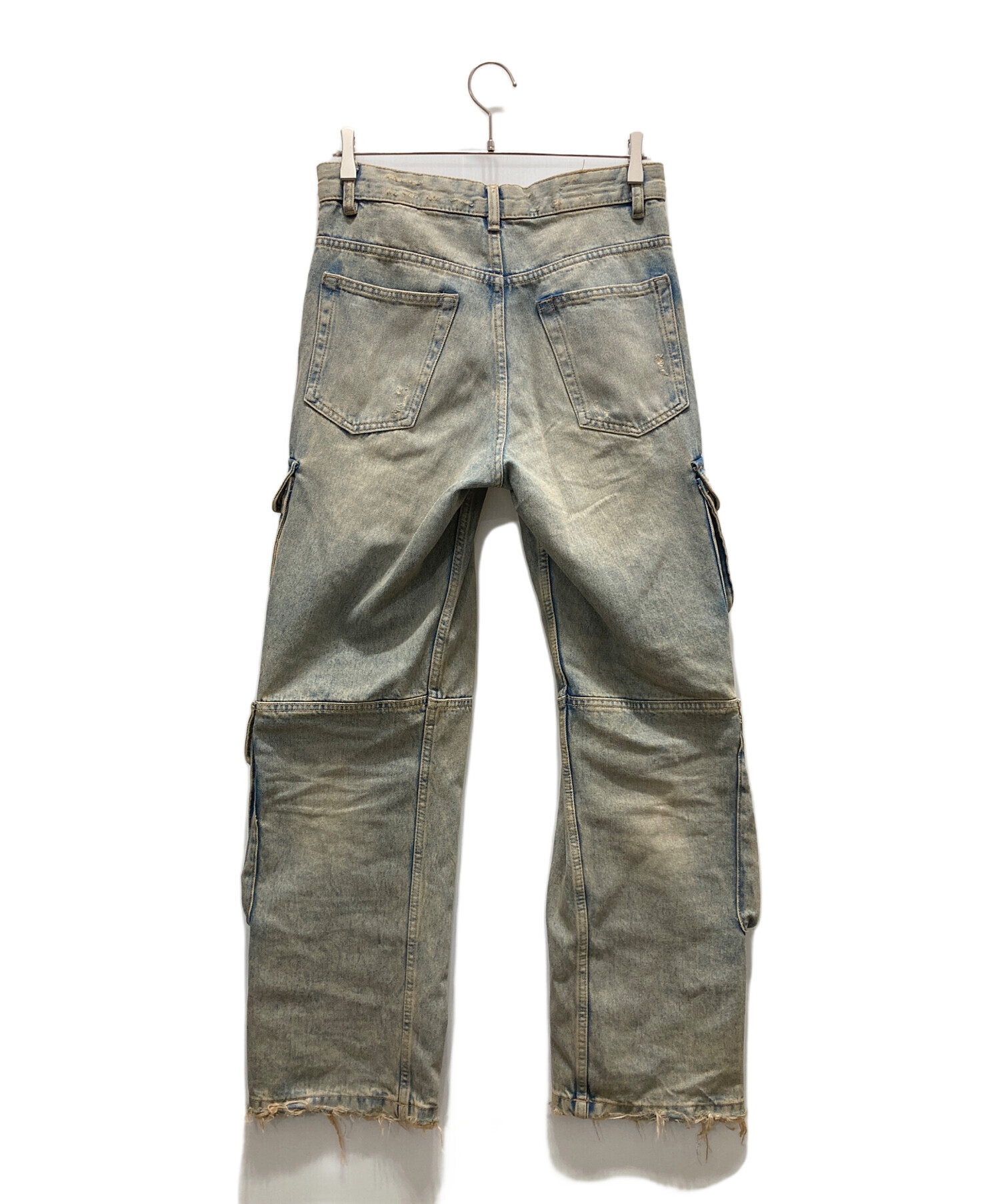 中古・古着通販】ZARA (ザラ) カーゴデニムパンツ インディゴ サイズ 