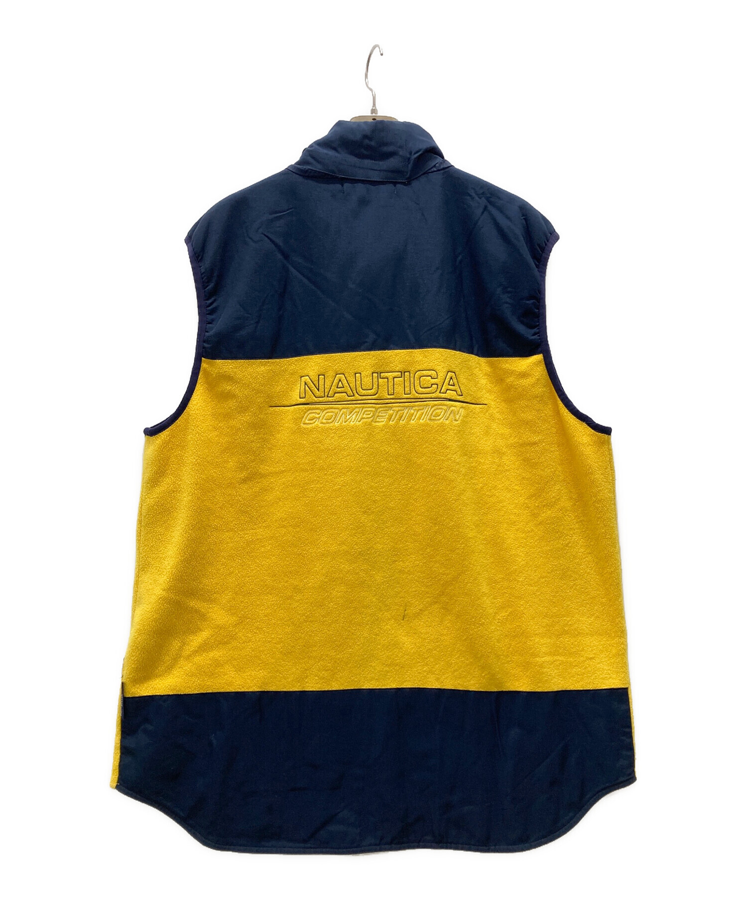 中古・古着通販】NAUTICA (ノーティカ) フリースベスト イエロー 