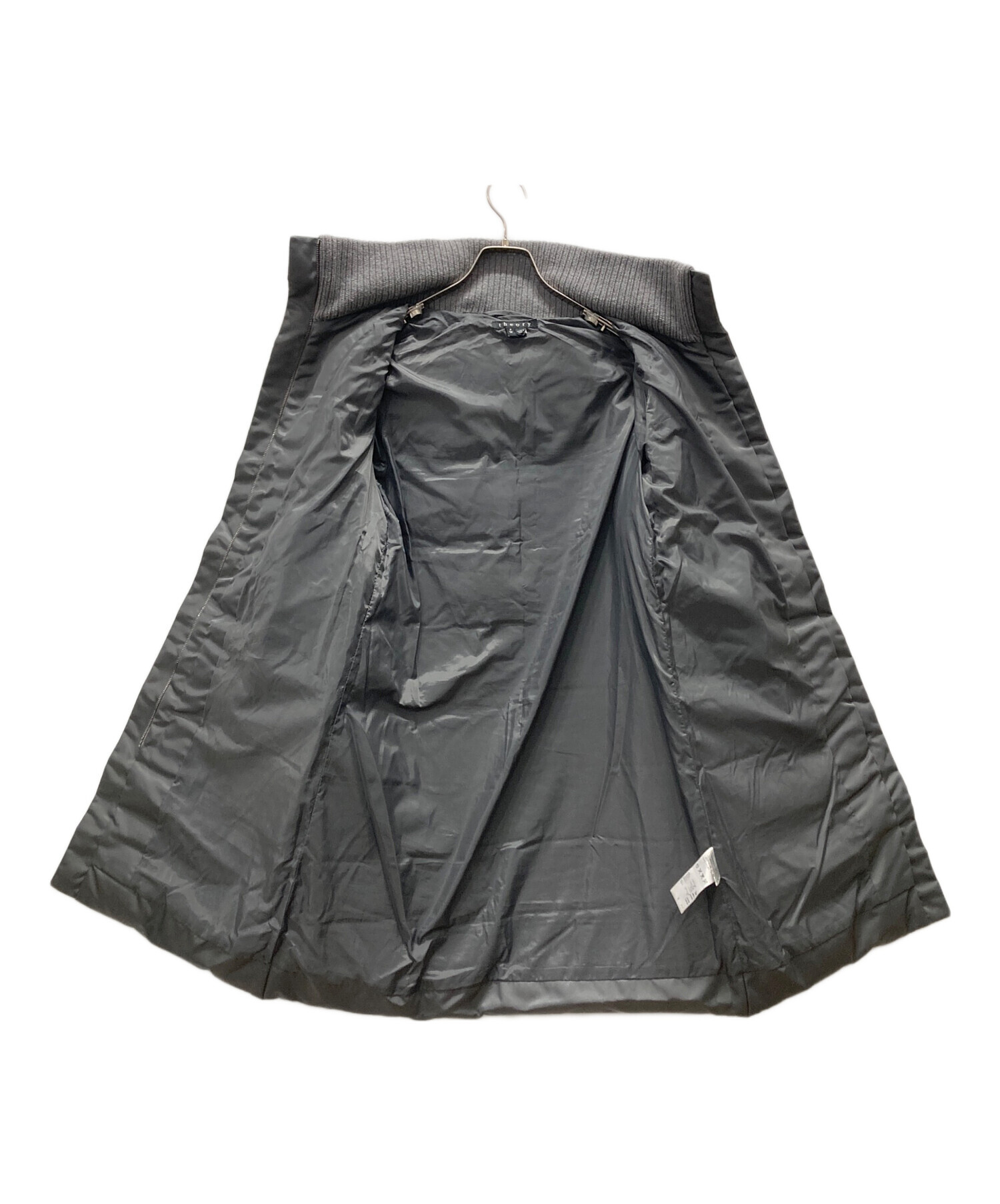 中古・古着通販】theory (セオリー) 切替ダウンコート グレー サイズ:P