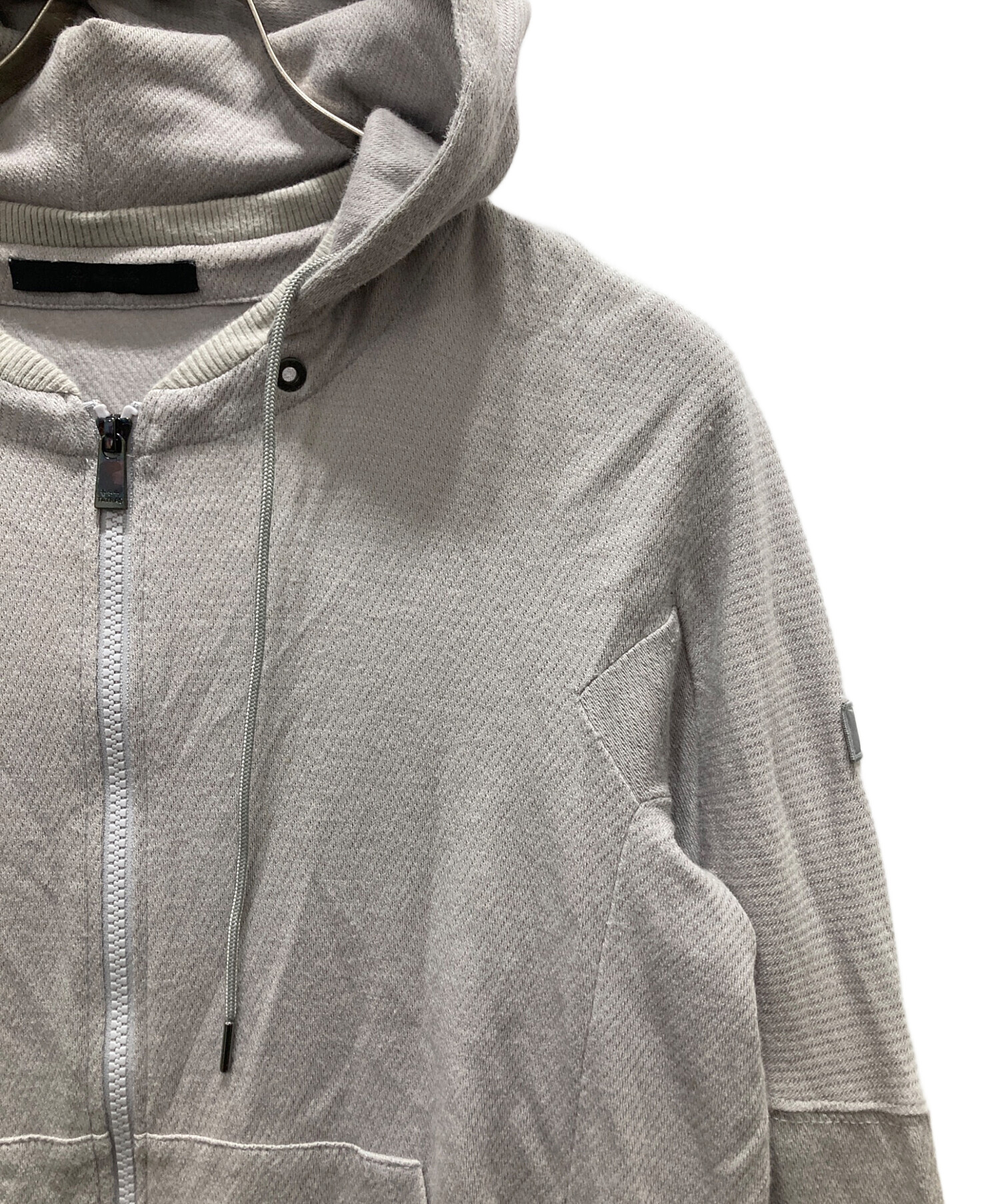 中古・古着通販】TATRAS (タトラス) ジップパーカー グレー サイズ:2
