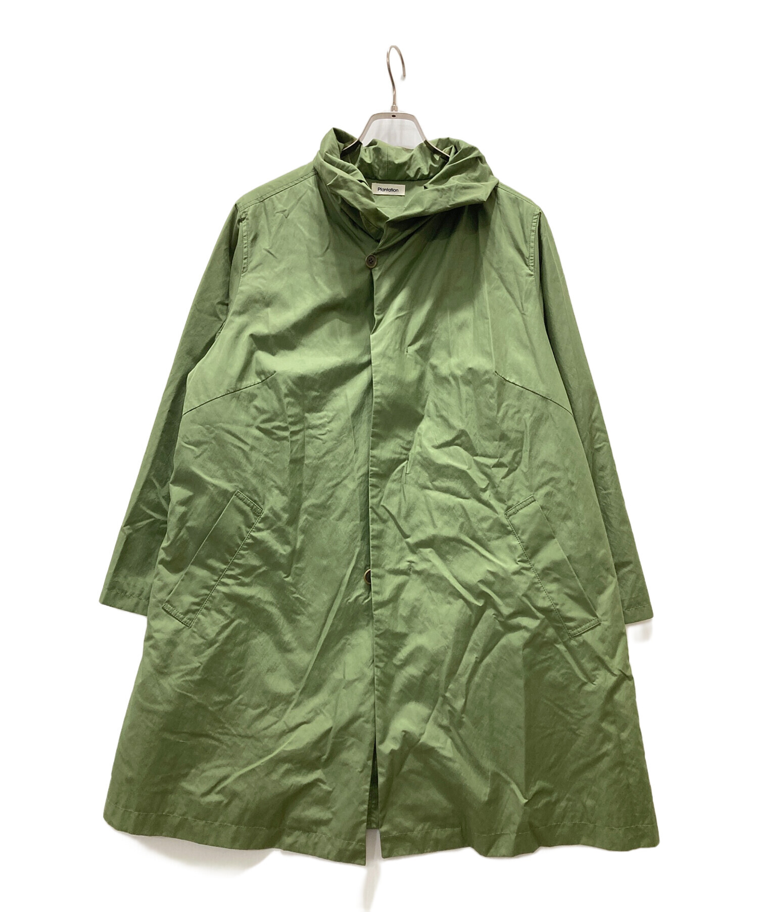 美品 Plantation プランテーション ライナー付き スタンドカラーコート 中古・古着通販】Plantation (プランテーション) ライナー付きコート