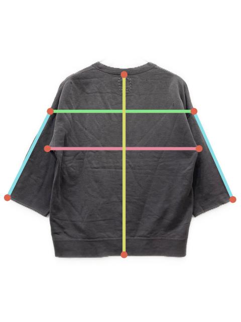 中古・古着通販】VISVIM (ビズビム) JUMBO SWEAT CRASH 3/4 スウェット