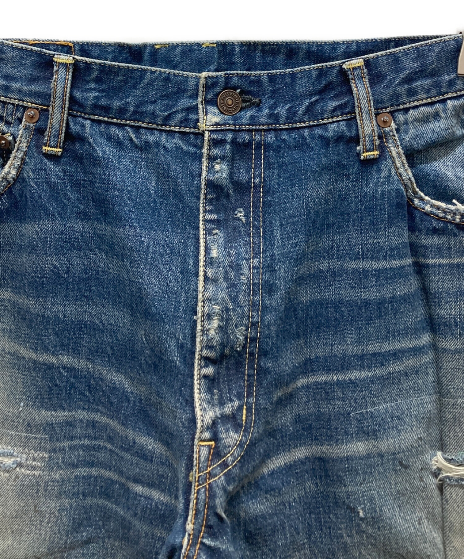 中古・古着通販】VISVIM (ビズビム) JOURNEYMAN PANTS TACKED DMGD-27