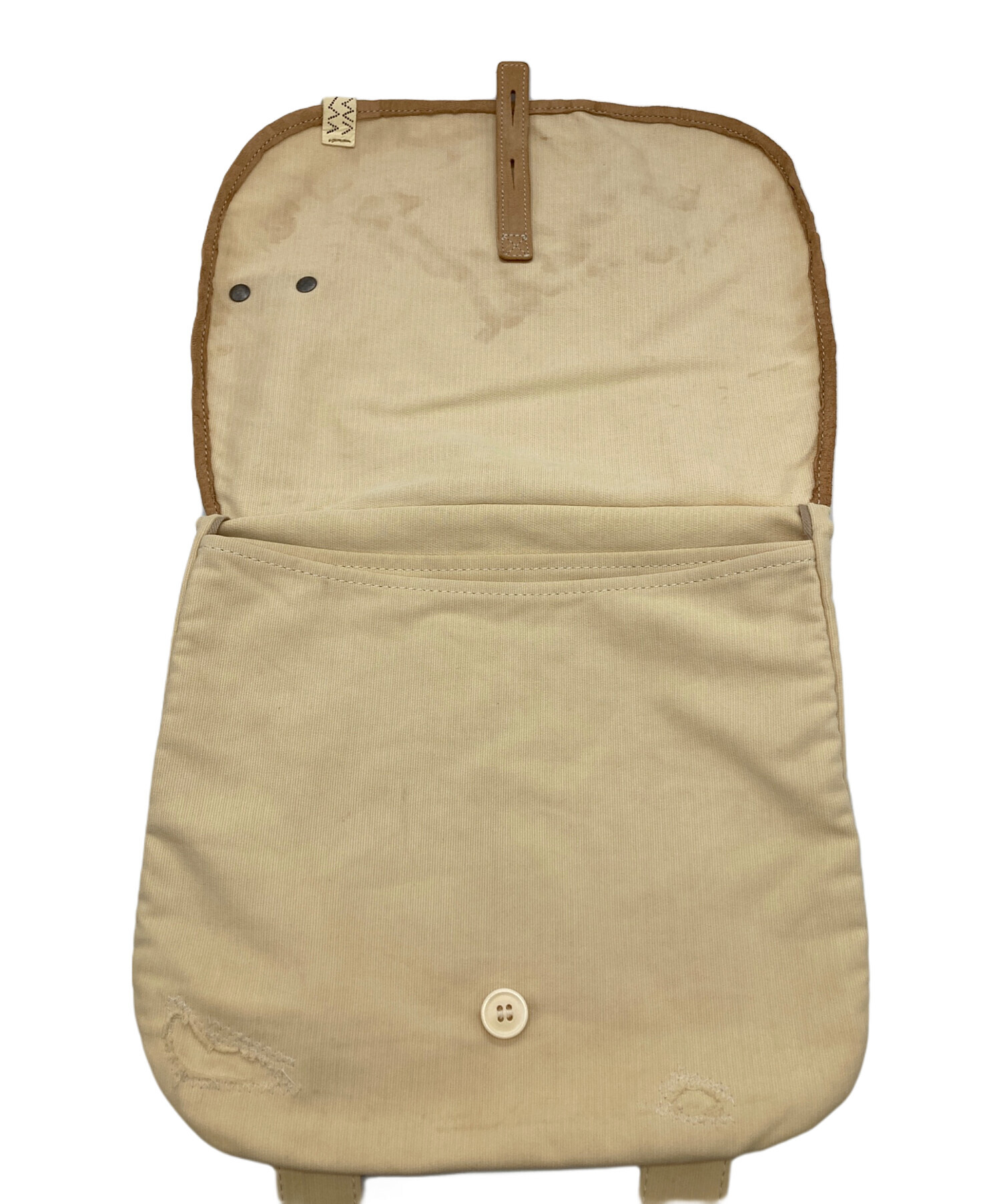 VISVIM ビズビム 0225903003008 DEERSKIN SHOULDER BAG ショルダーバッグ グリーン系【美品】【中古】 中古・古着通販】VISVIM (ビズビム) MIL SHOULDER BAG/ショルダー