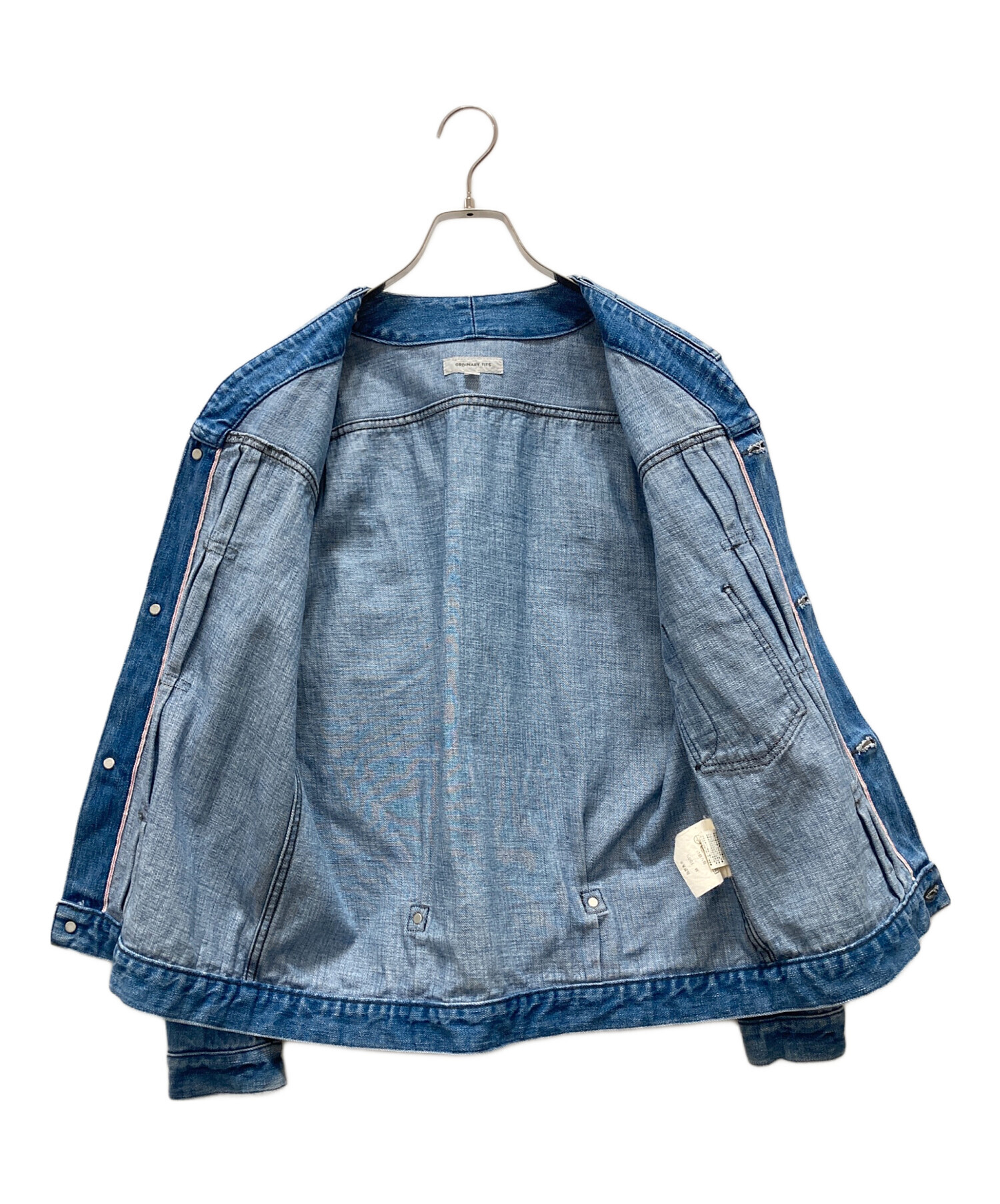 中古・古着通販】Ordinary fits (オーディナリーフィッツ) ノーカラー