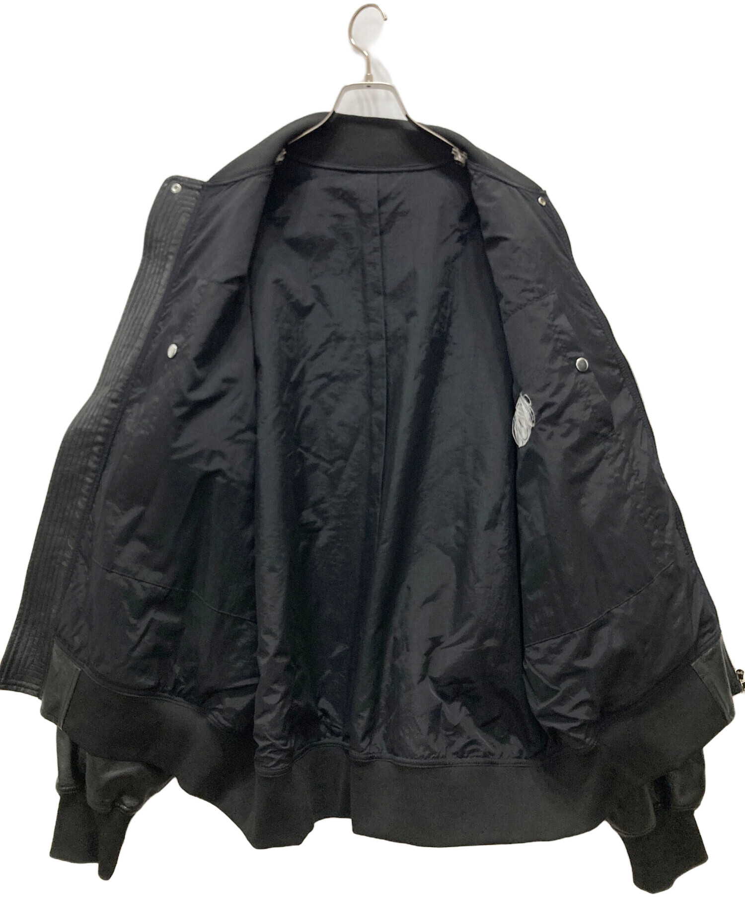 中古・古着通販】MB Ch. (MB Ch.) ハイエンドオーバーサイズレザーMA-1