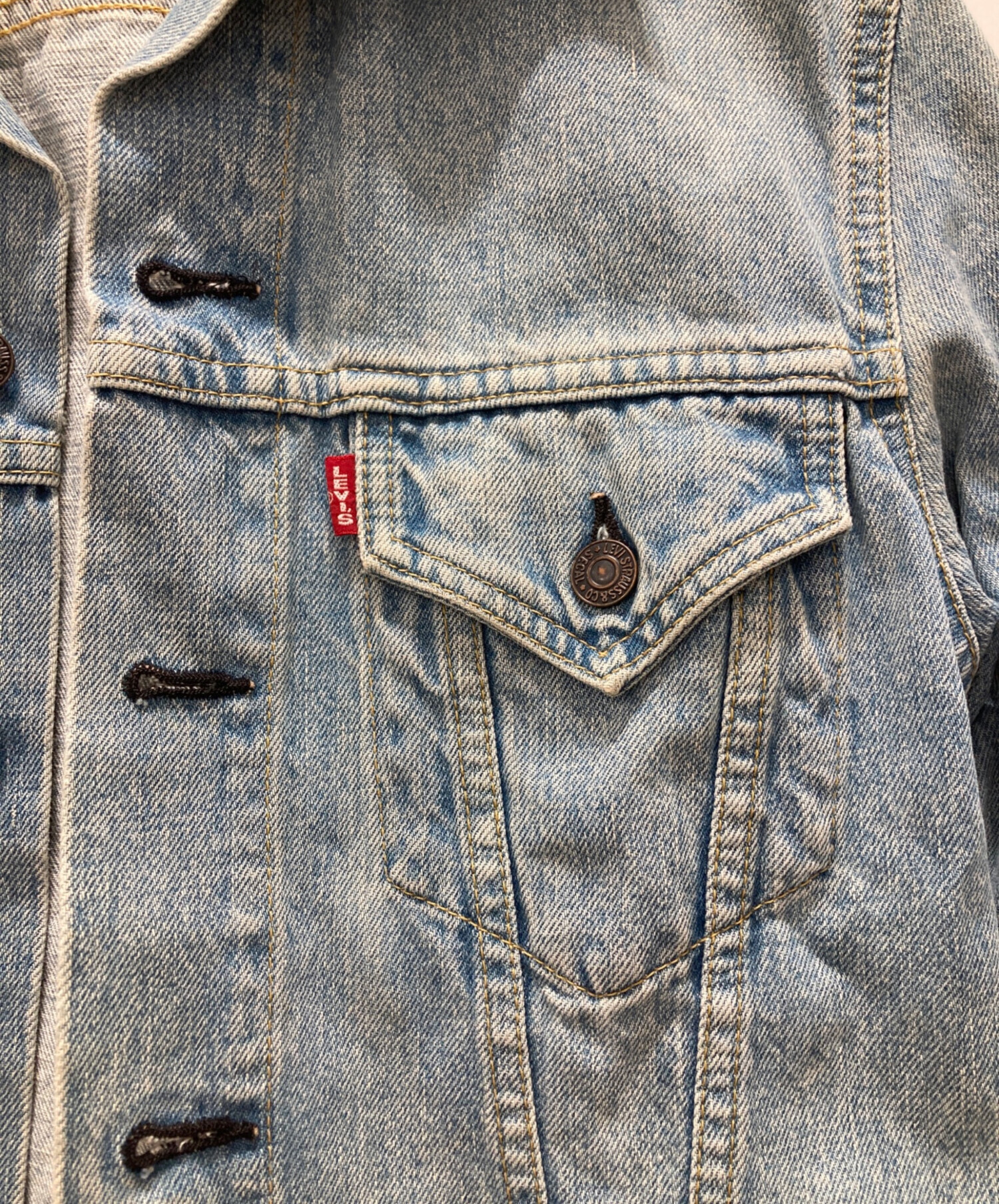 中古・古着通販】LEVI'S (リーバイス) 復刻3rdデニムジャケット ブルー