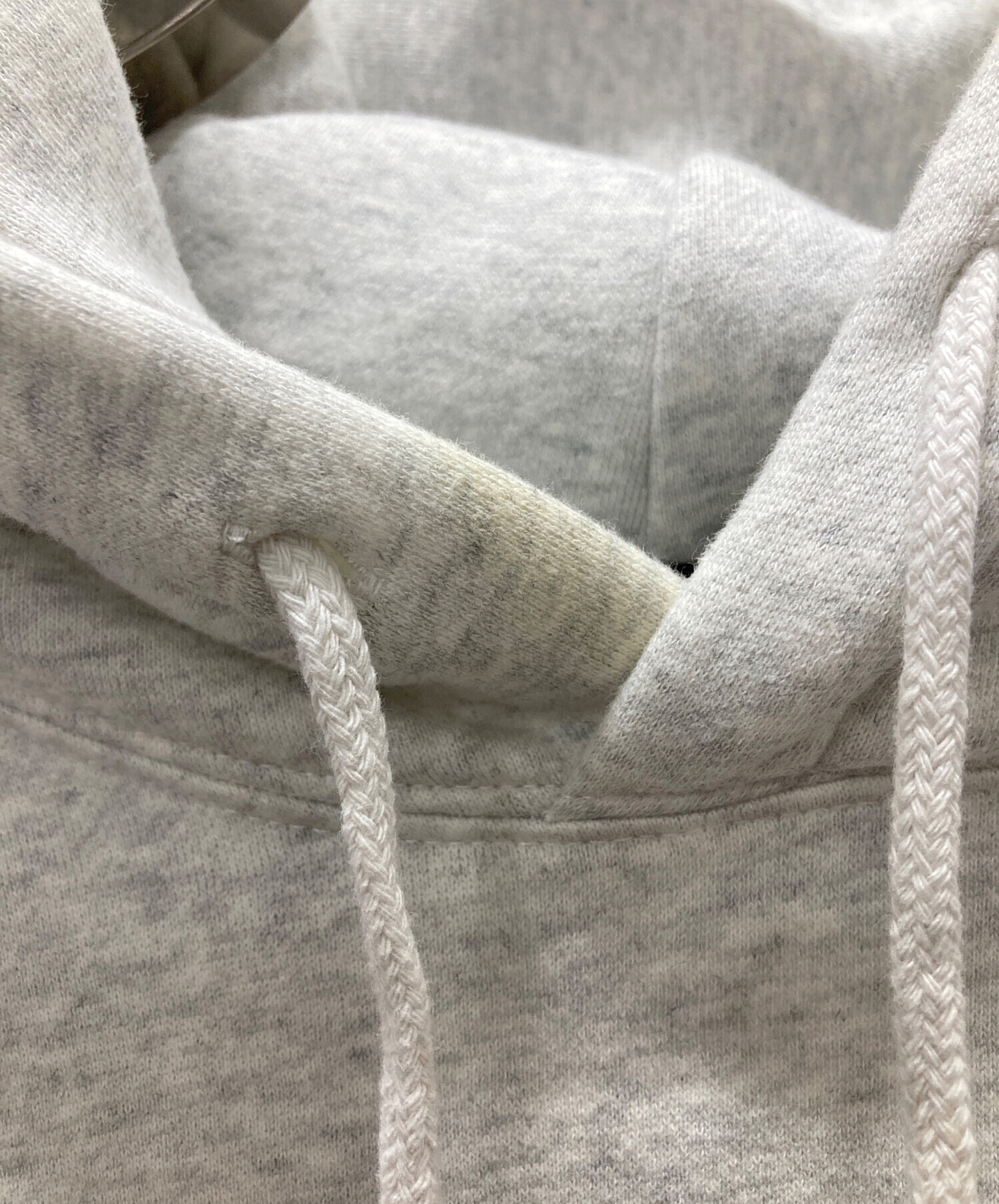 中古・古着通販】MoBB (モブ) 裏起毛ロゴパーカー グレー サイズ:S