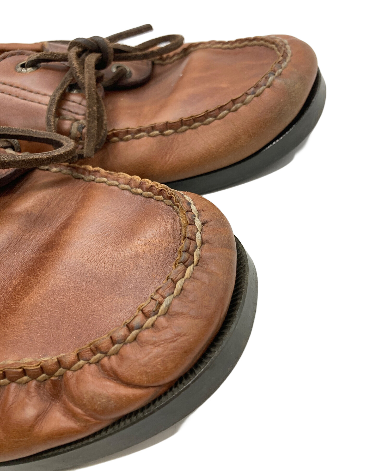 中古・古着通販】L.L.Bean (エルエルビーン) デッキシューズ ブラウン