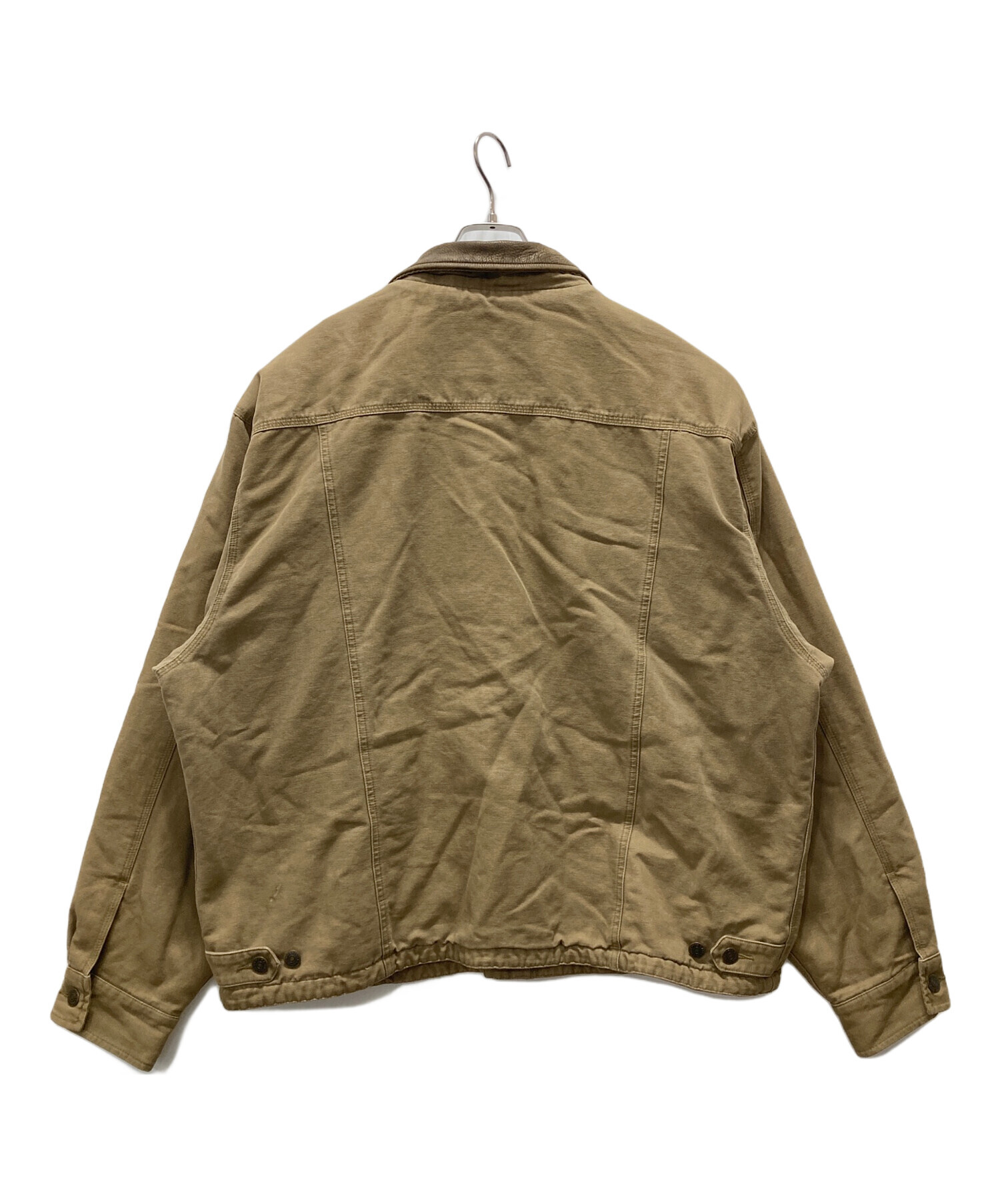 中古・古着通販】Eddie Bauer (エディーバウアー) レザー襟