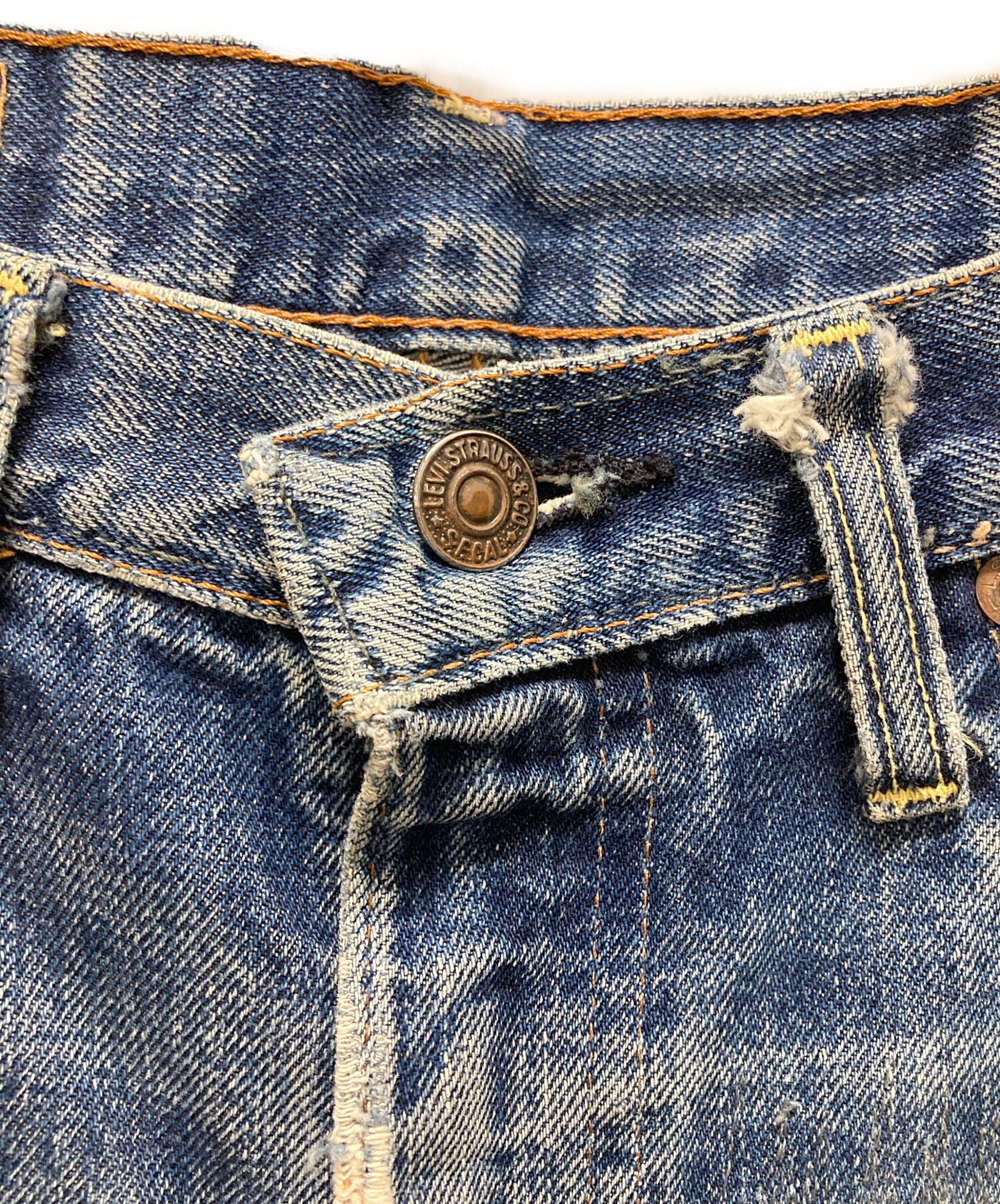 中古・古着通販】LEVI'S (リーバイス) 505 BIG E後期 赤耳デニムパンツ