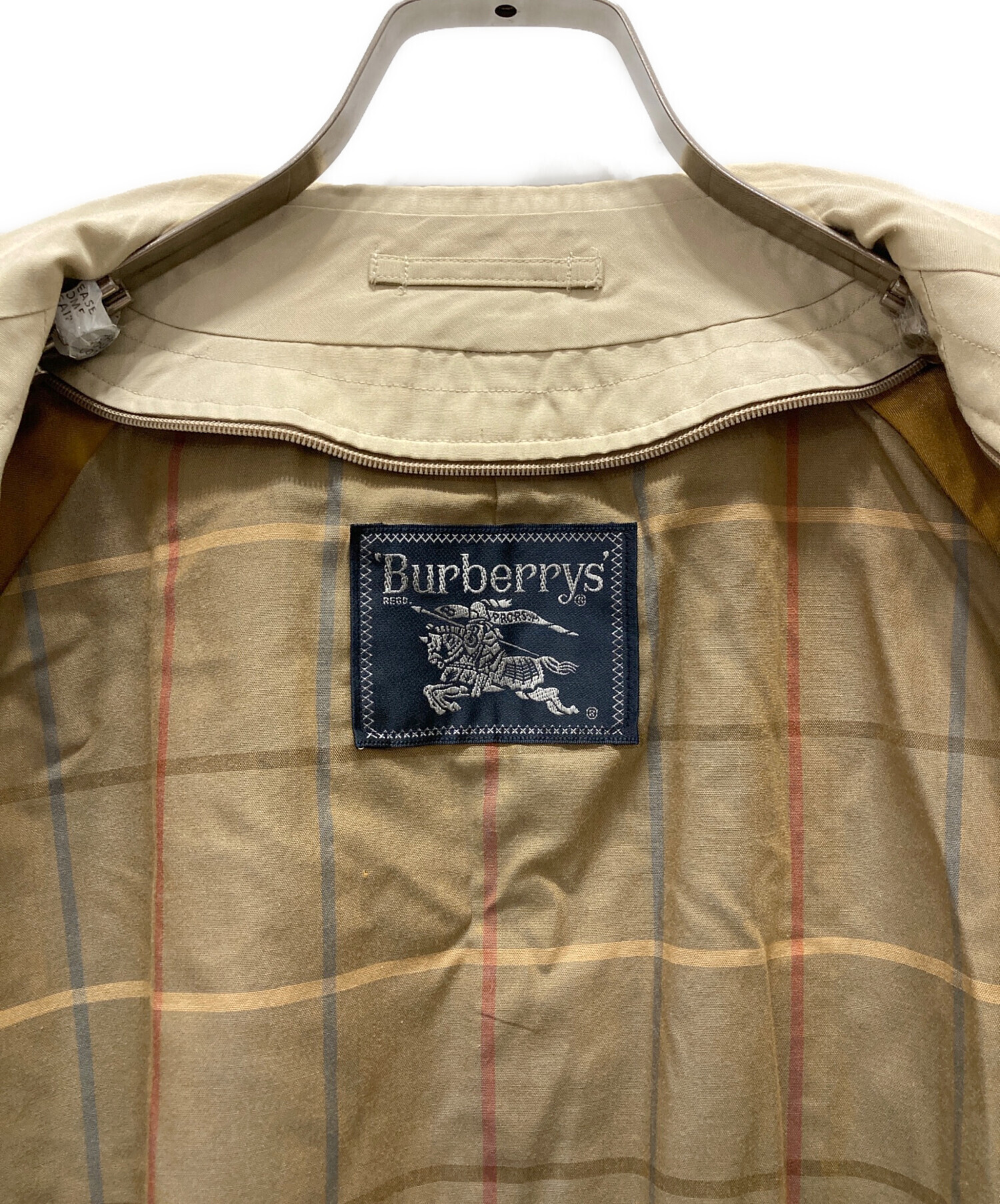 Burberry ステンカラーコート ベージュ Size.170 BURBERRY (バーバリー) コットン ステンカラー コート CAMDEN