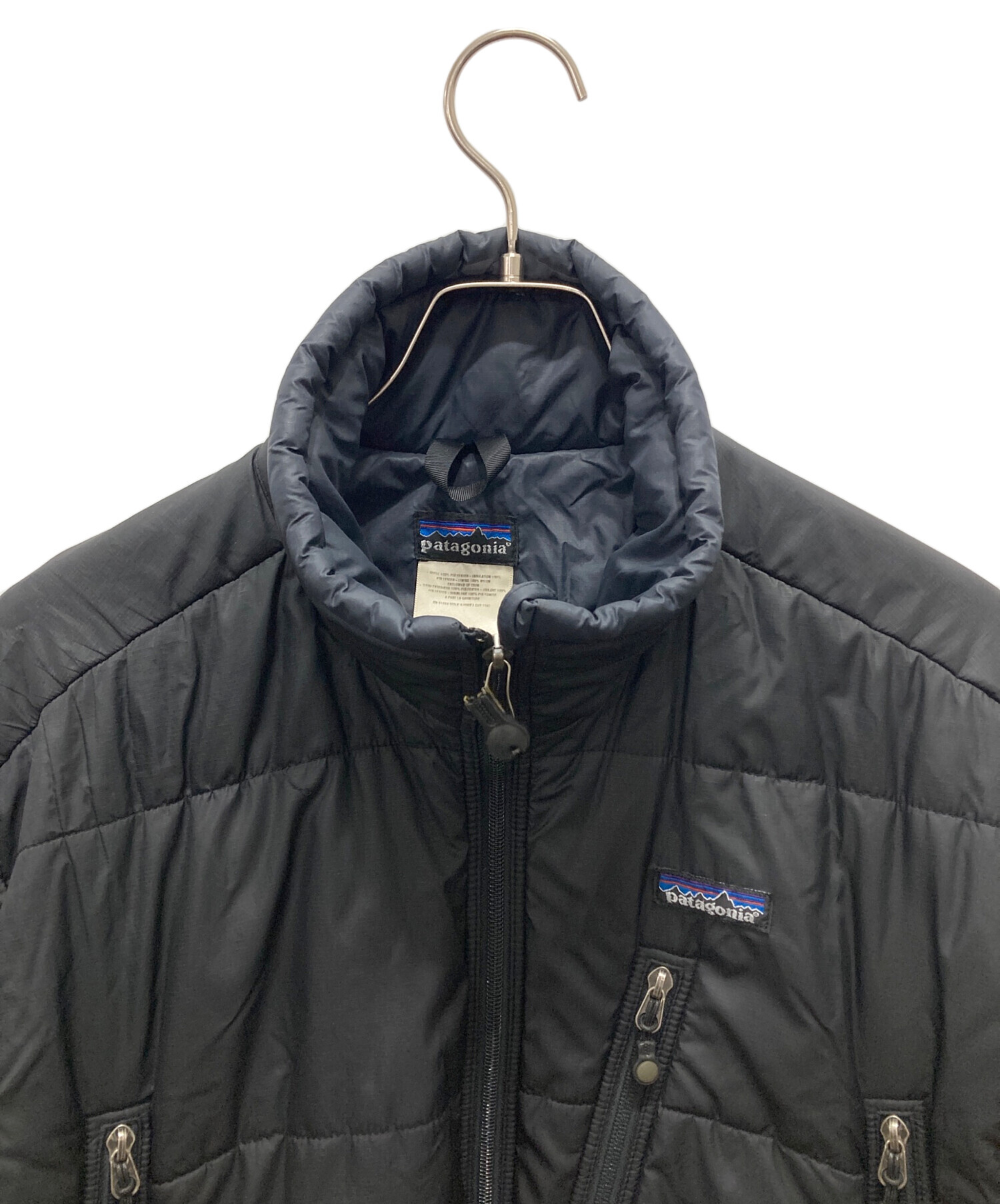 patagonia フード付き ブラックダウンジャケットMサイズ 【公式通販】