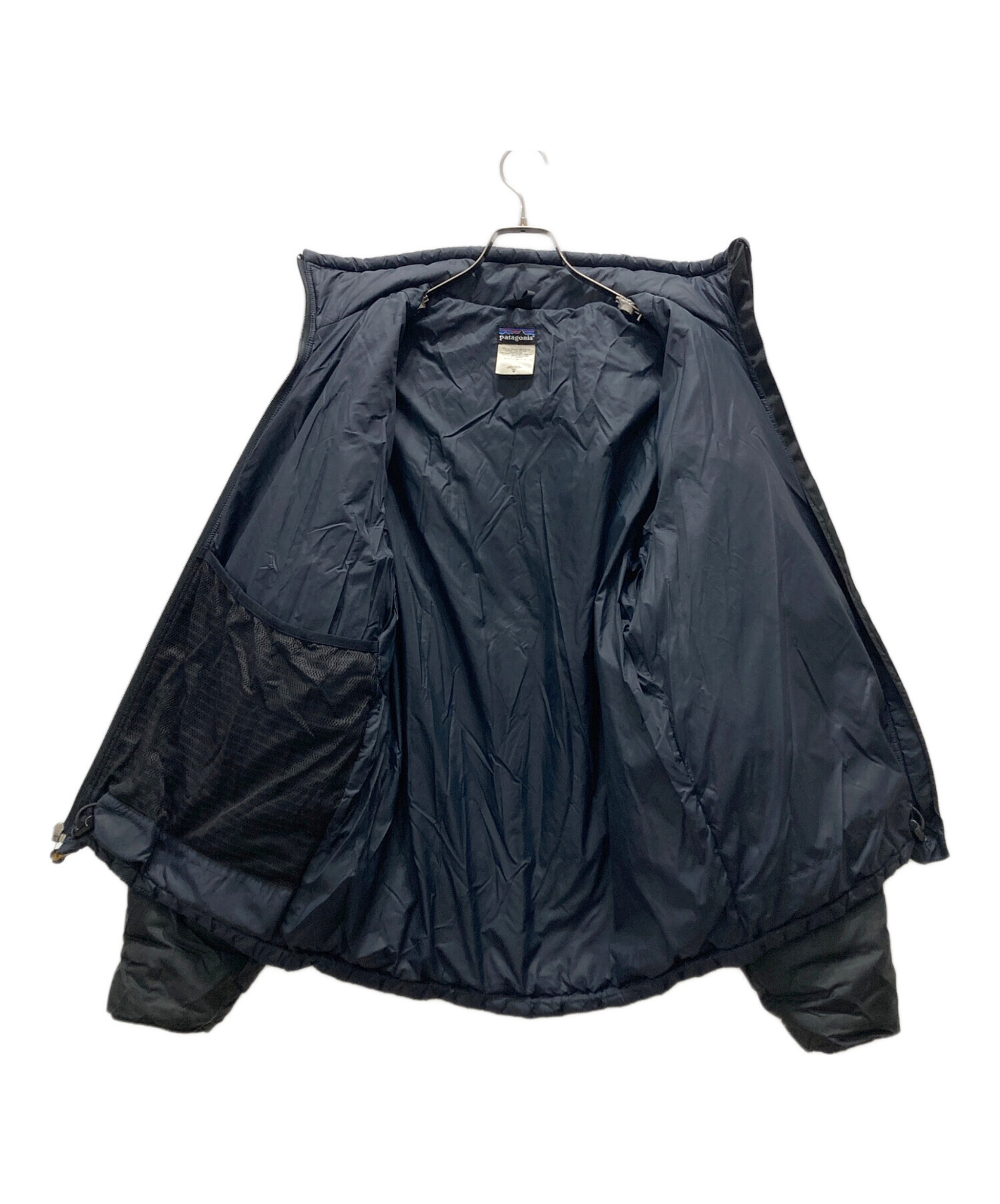 patagonia パフジャケット ブラック Mサイズ 中古・古着通販】Patagonia (パタゴニア) パフジャケット ブラック