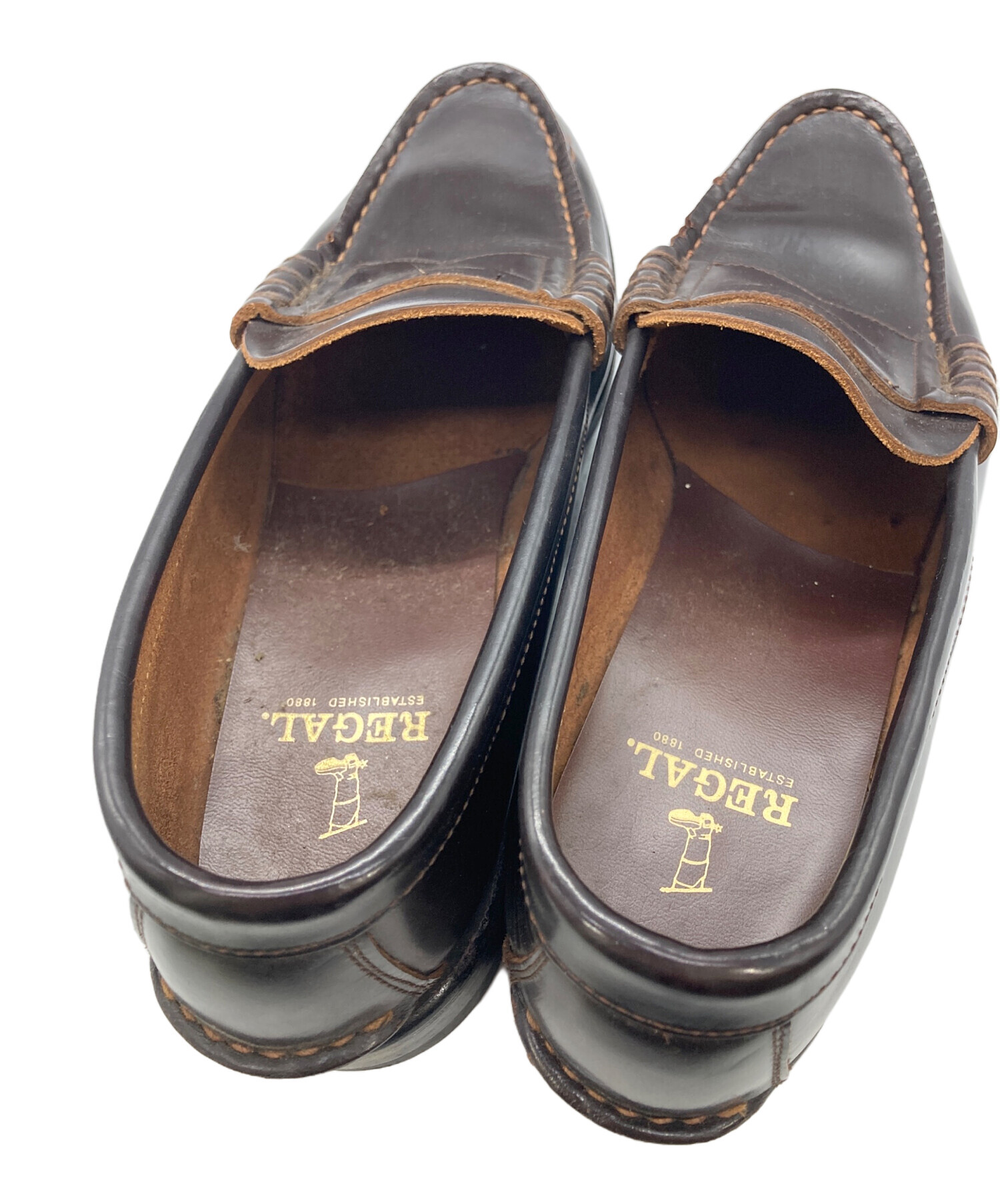 REGAL ローファー　未使用サイズ25 中古・古着通販】REGAL (リーガル) コインローファー ブラウン サイズ