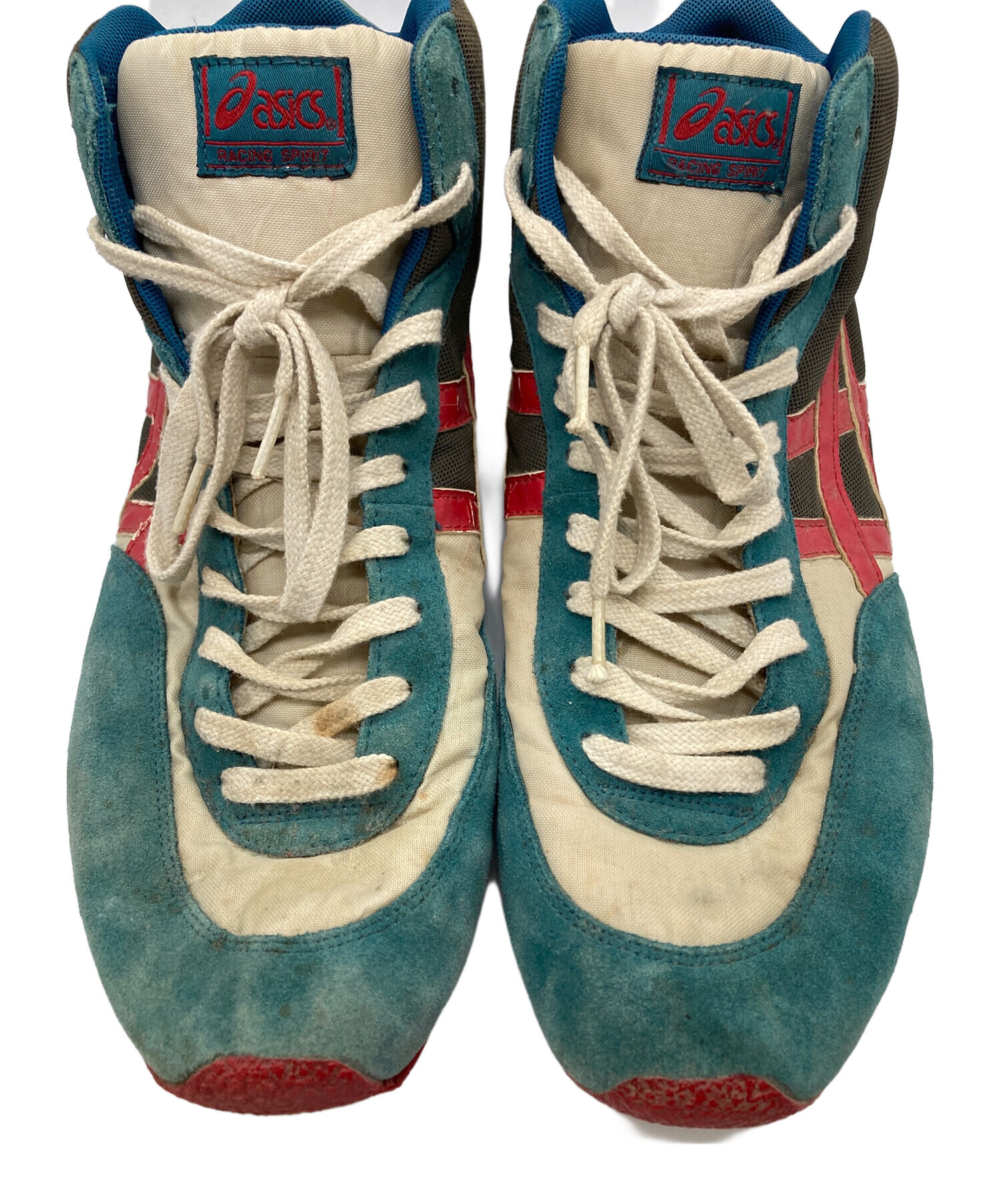 中古・古着通販】asics (アシックス) レーシングシューズ スカイブルー