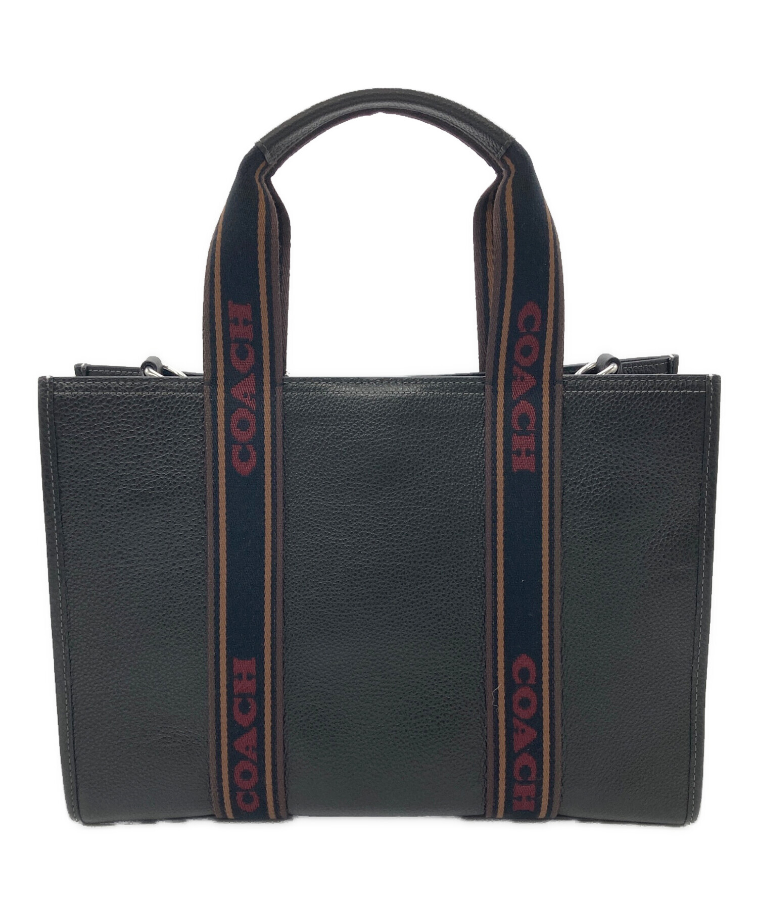 中古・古着通販】COACH (コーチ) スミストートバッグ ブラック 
