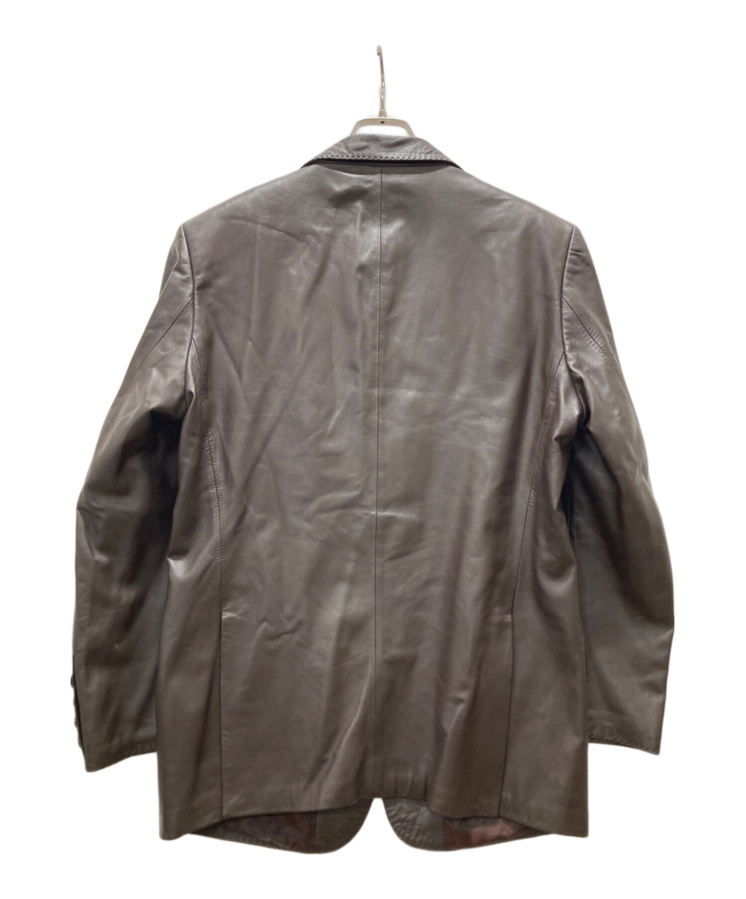 中古・古着通販】WAVES (ウェーブス) レザーテーラードジャケット