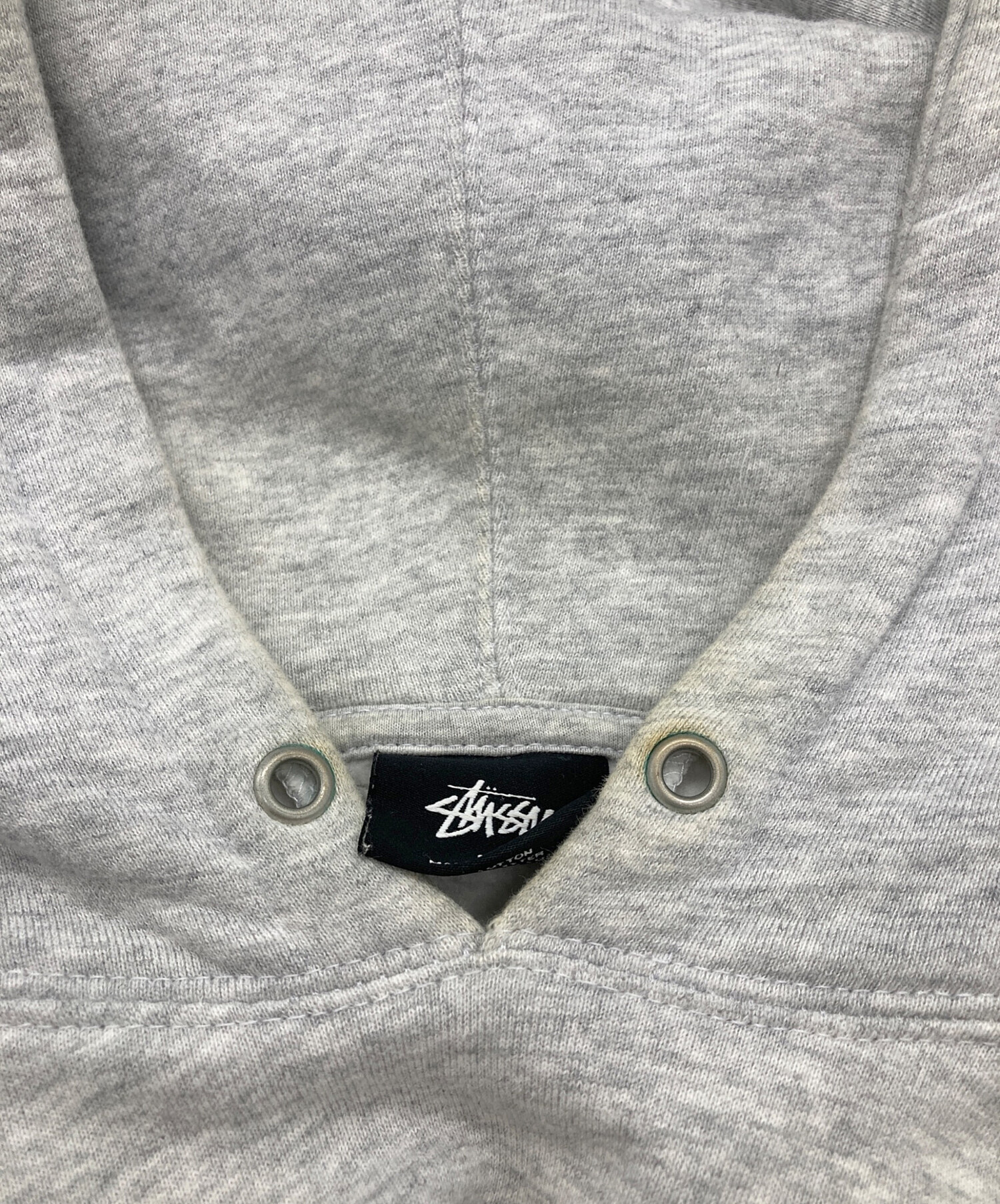 中古・古着通販】stussy (ステューシー) ロゴパーカー グレー サイズ:M