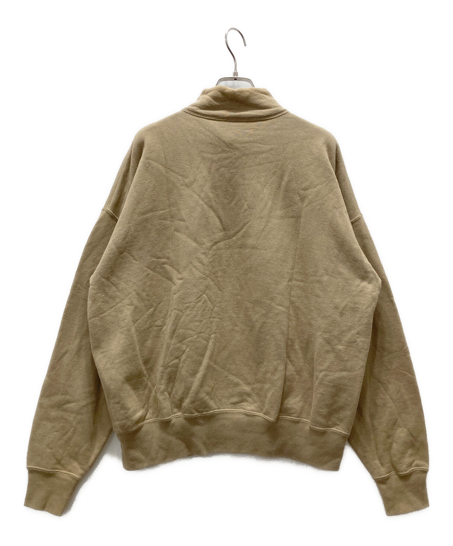 中古・古着通販】AURALEE (オーラリー) BACK WOOL HALF ZIP P/O 