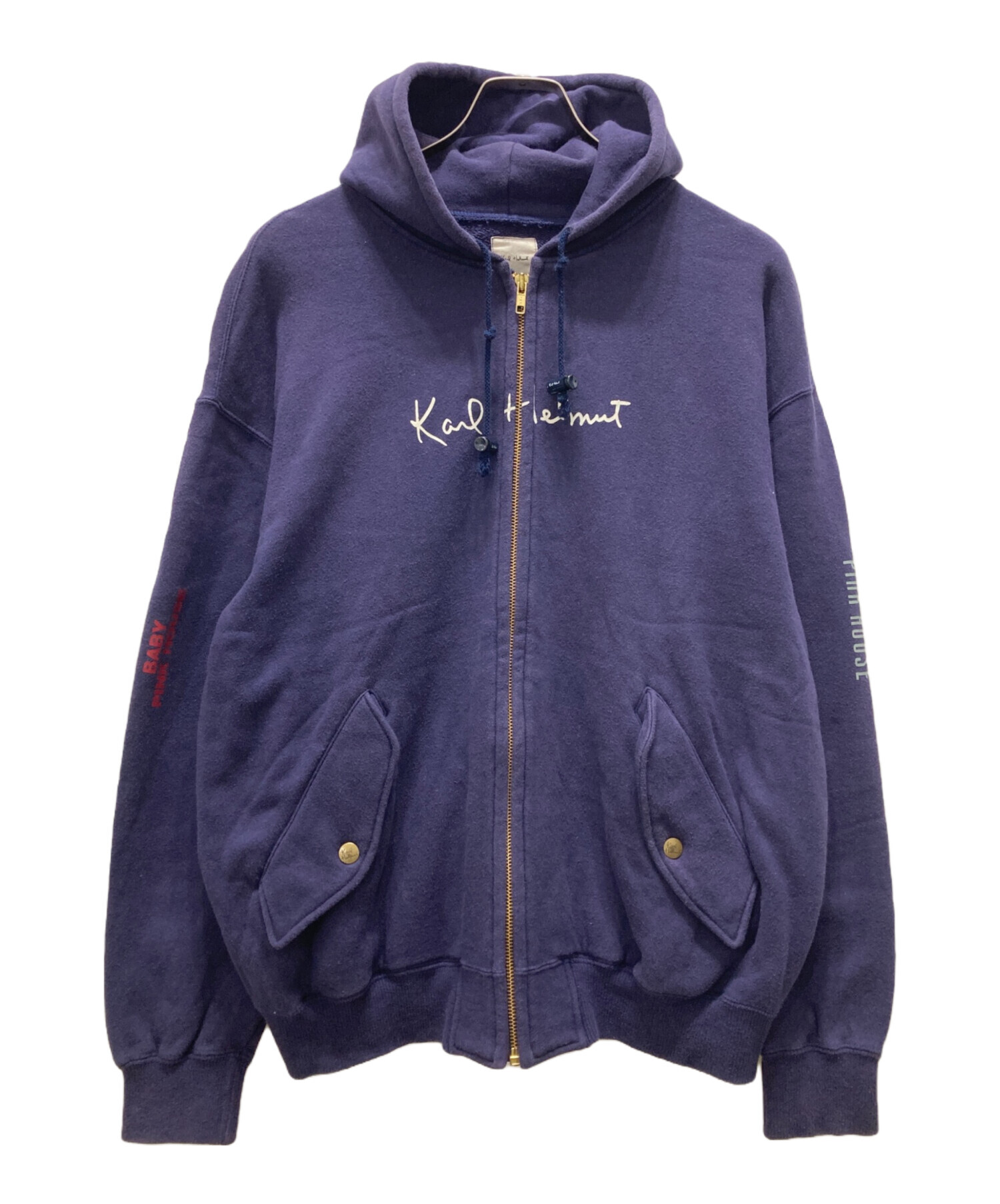 中古・古着通販】Karl Helmut (カールヘルム) PINK HOUSE両面ロゴ