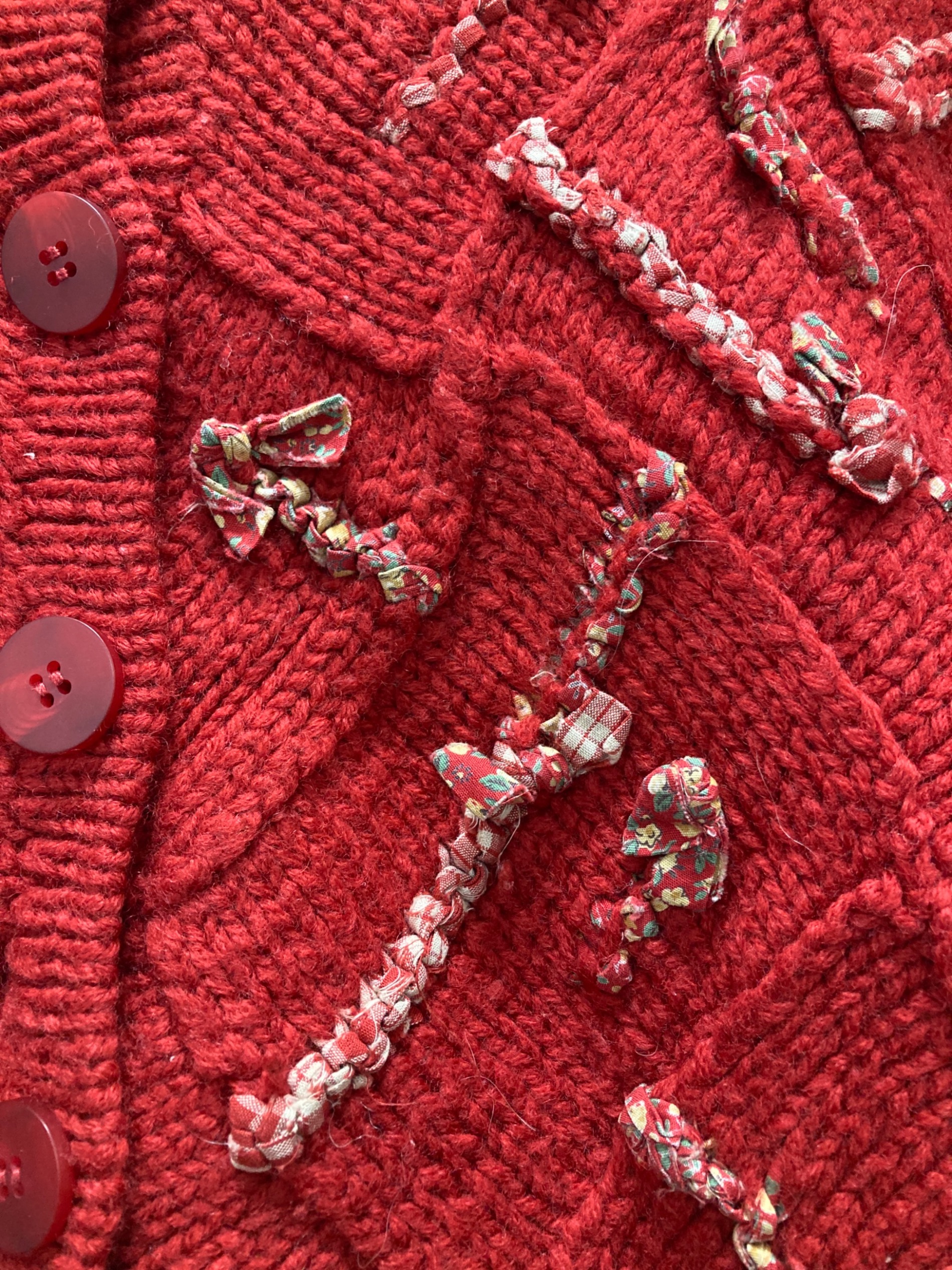 中古・古着通販】i.s. ISSEY MIYAKE (イッセイ ミヤケ) リボン ニット