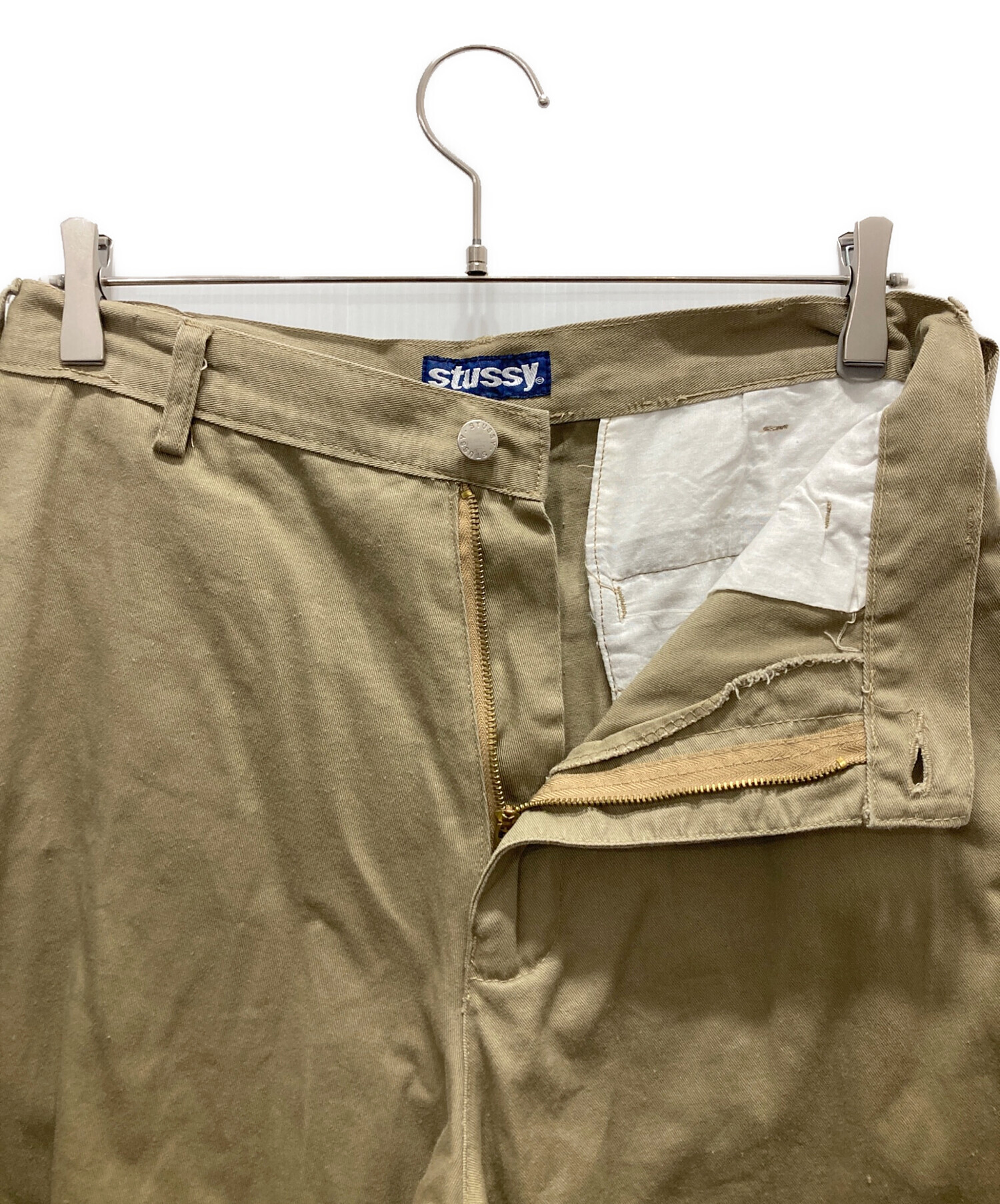 中古・古着通販】stussy (ステューシー) チノパン ブラウン サイズ:32
