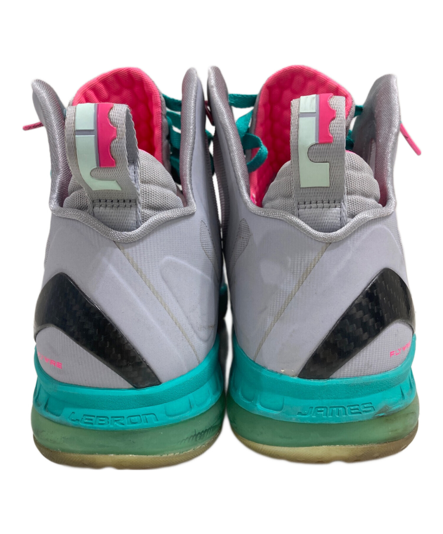 中古・古着通販】NIKE (ナイキ) LEBRON 9 PS ELITE SOUTH BEACH グレー