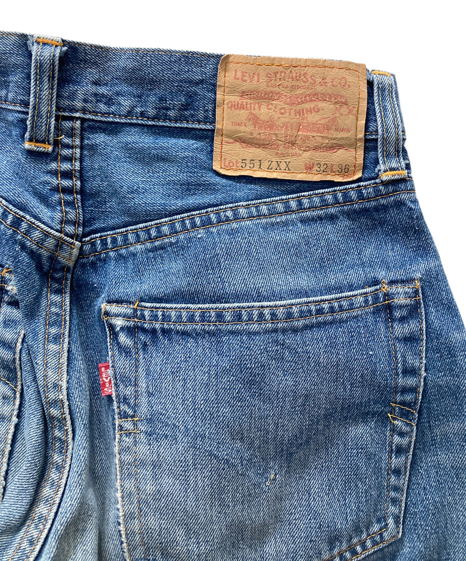 中古・古着通販】LEVI'S (リーバイス) 551ZXXデニムパンツ ブルー
