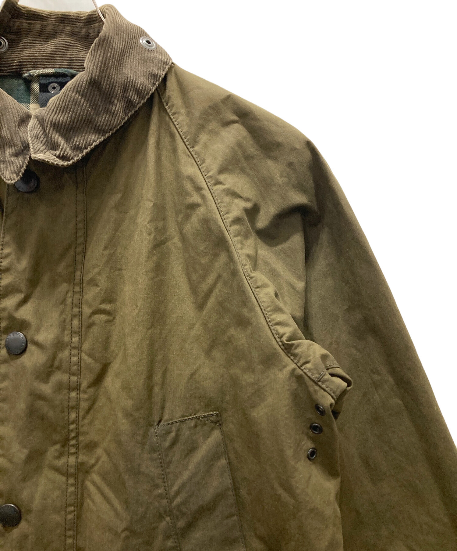 中古・古着通販】Barbour (バブアー) オイルドジャケット カーキ