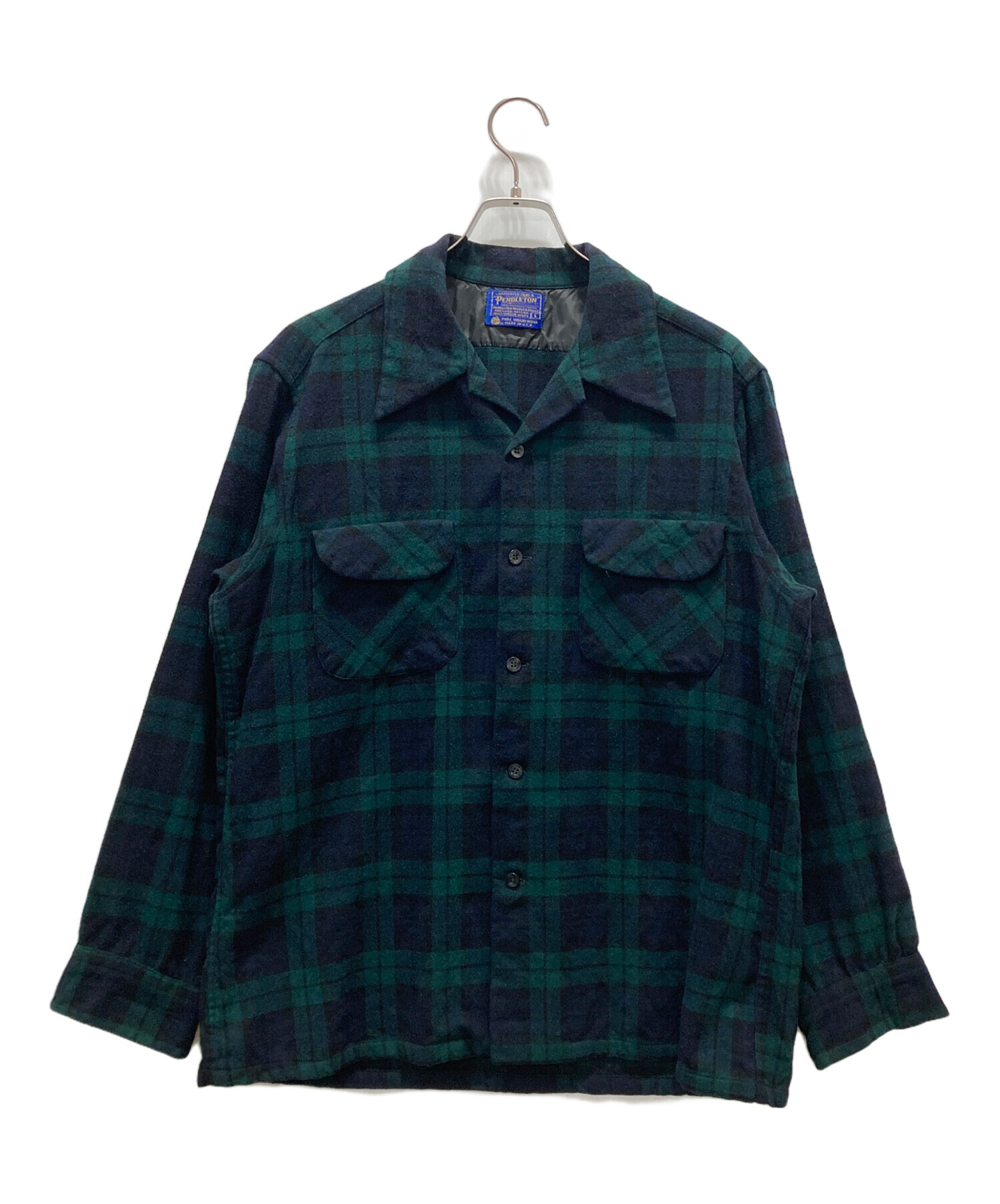 70s ペンドルトン ボードシャツ L 中古・古着通販】PENDLETON (ペンドルトン) 70s~80sボードシャツ
