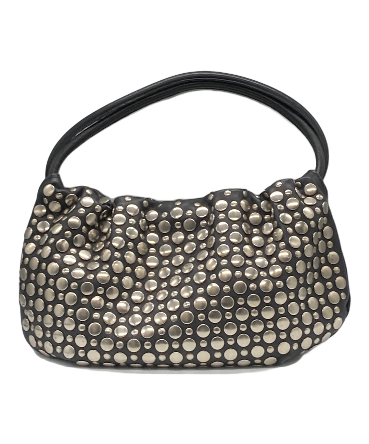 【美品】SONIA RYKIEL /ソニアリキエル/ビジュー /ハンドバッグ 中古・古着通販】SONIA RYKIEL (ソニア リキエル) スタッズ