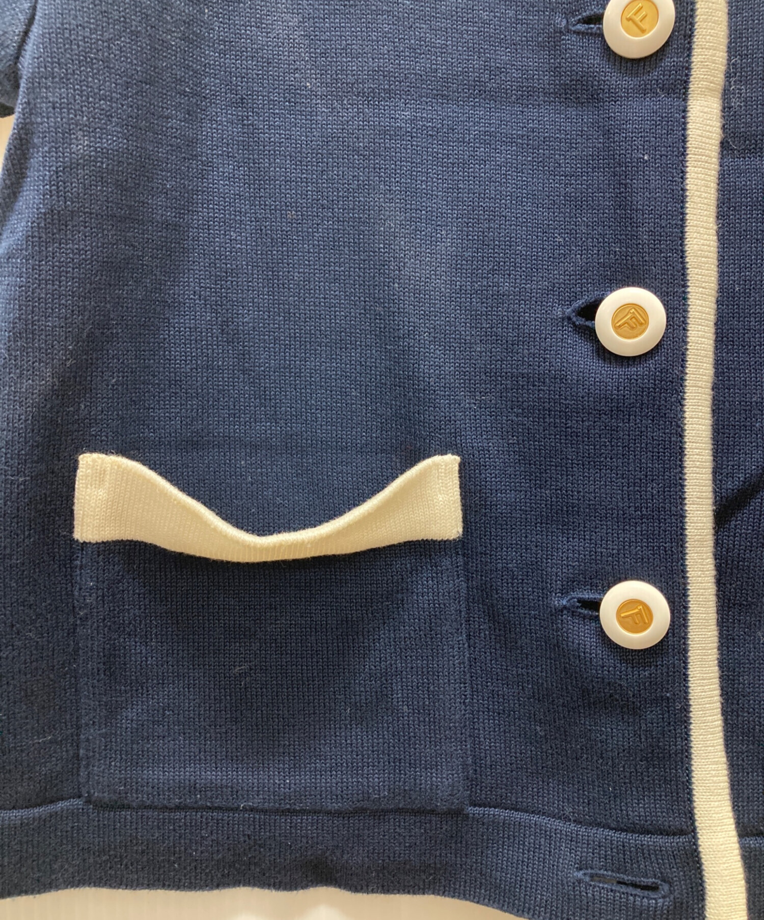 中古・古着通販】FOXEY (フォクシー) ニットセットアップ スカイブルー