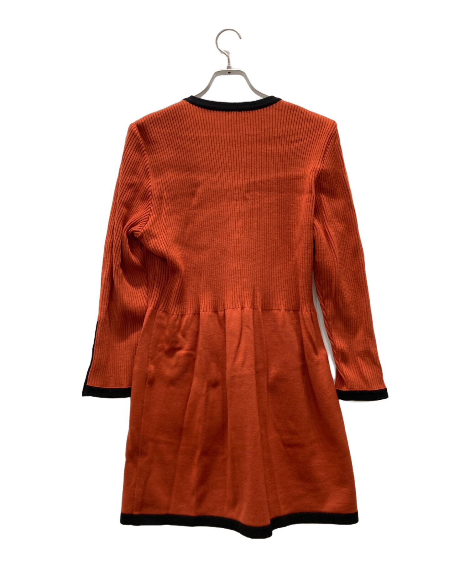 中古・古着通販】FOXEY (フォクシー) ロングカーディガン オレンジ